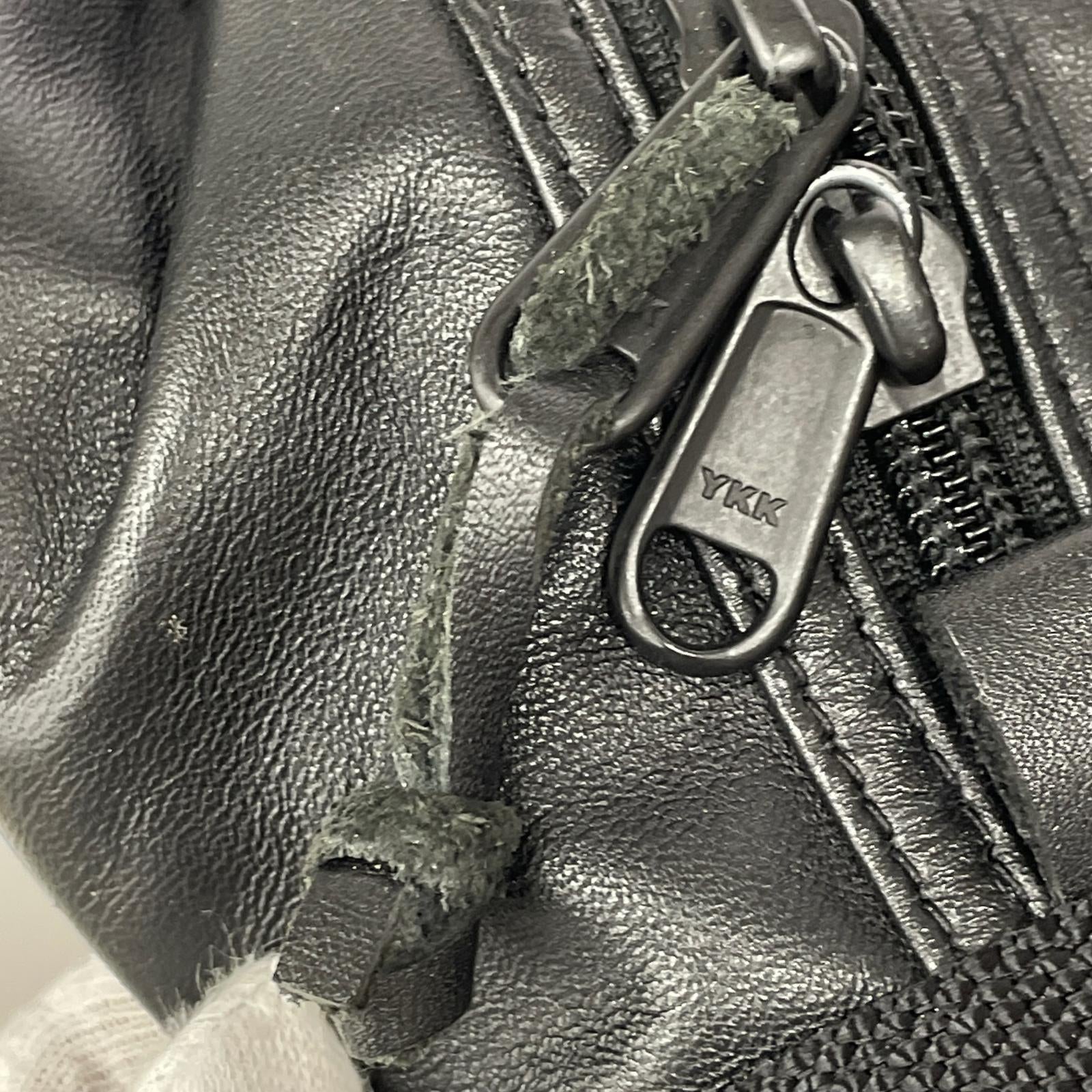 その他バッグ Patchwork Leather Duffle Bag BLK ブラック