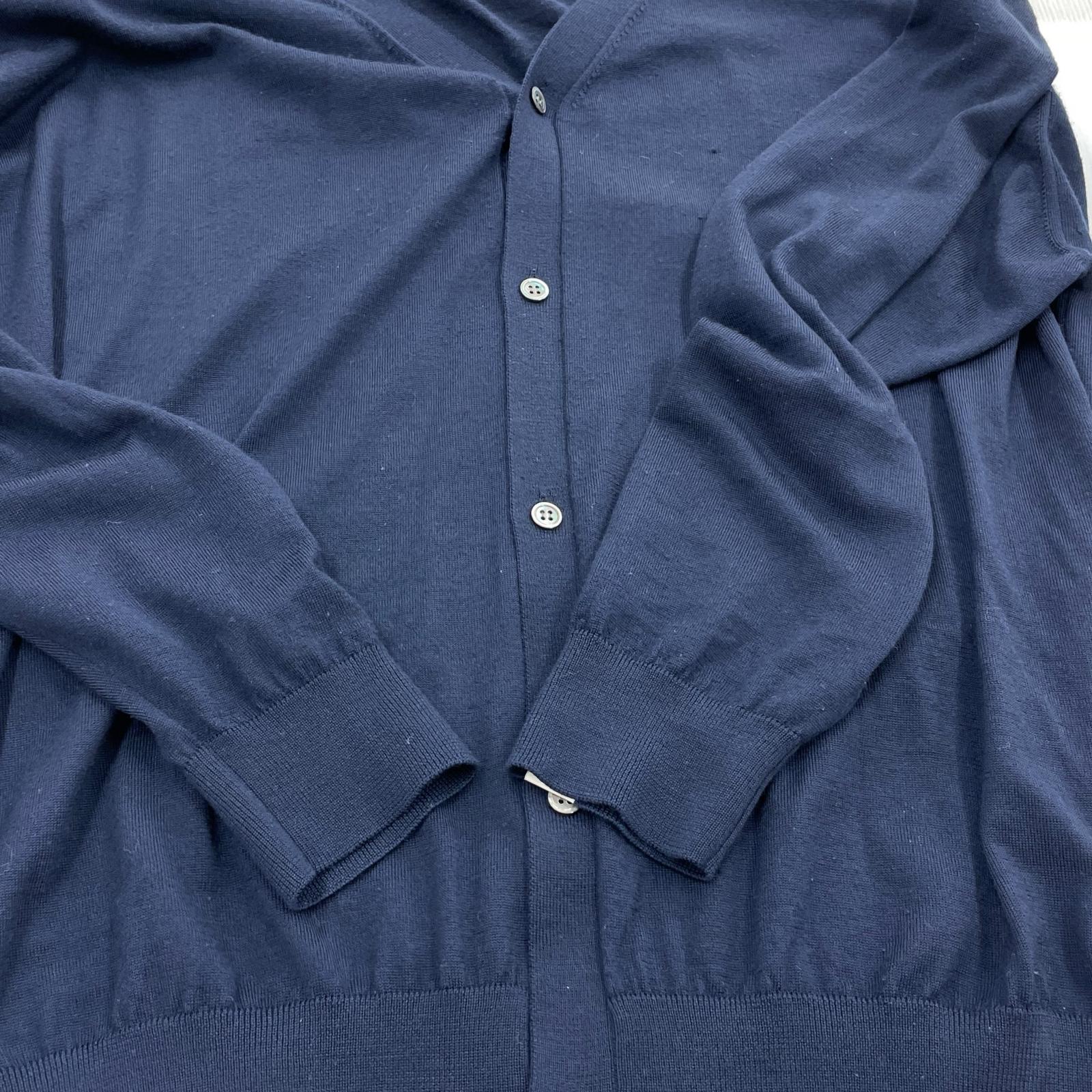 カーディガン Suvin Cardigan フリー ネイビー