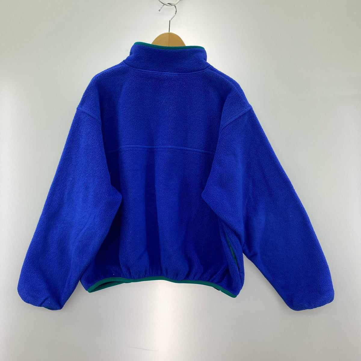 ジャケット OLD フリース ハーフスナップ 青