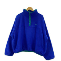ジャケット OLD フリース ハーフスナップ 青