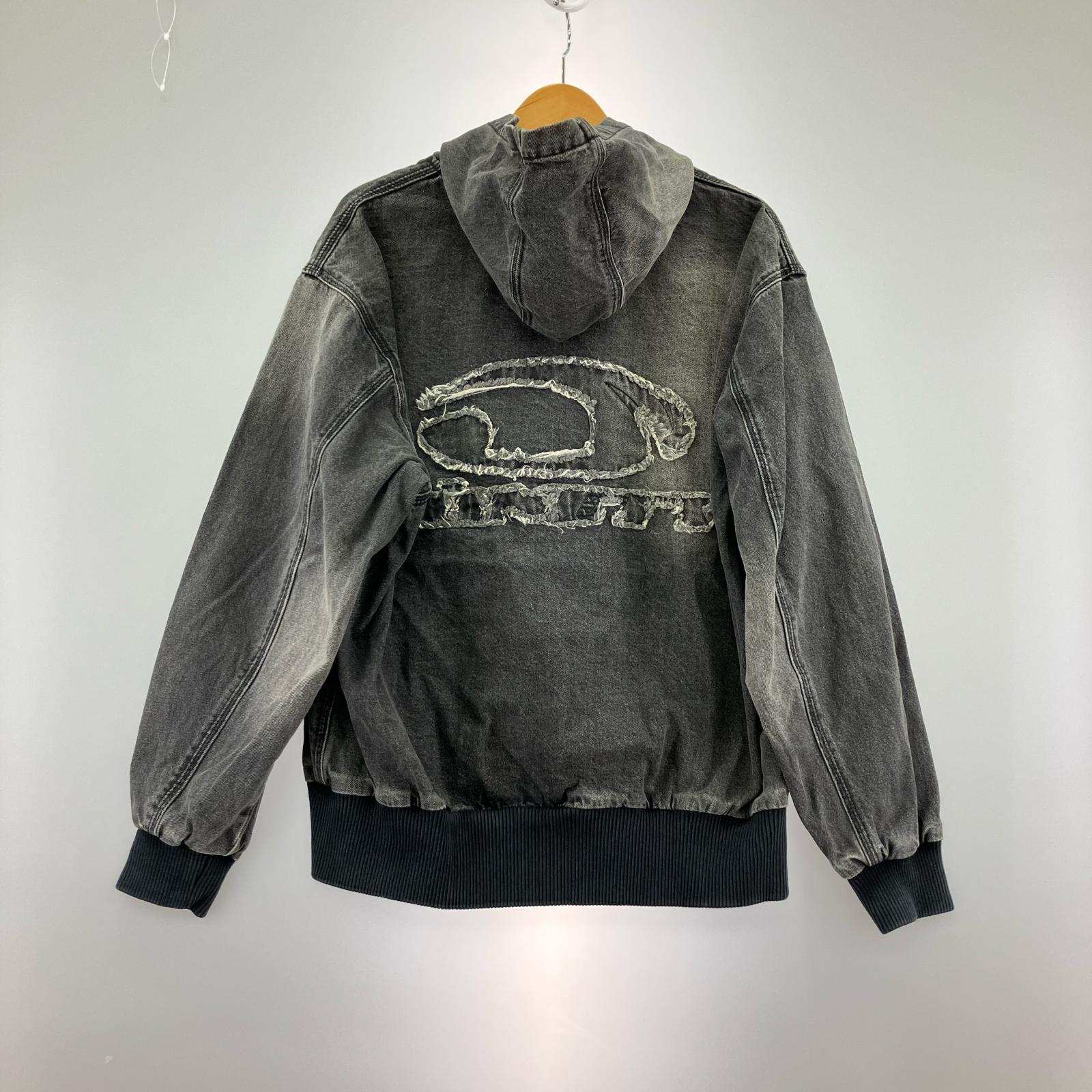 ジャケット Heisei Logo Denim Zip Hoodie M ブラック