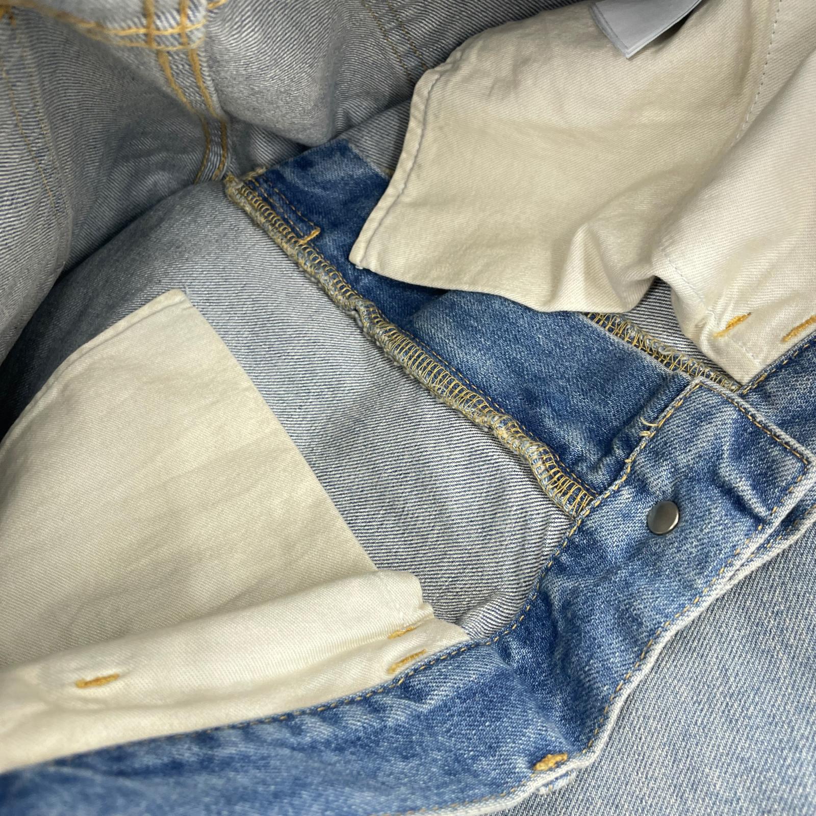 デニムパンツ BOYS EMBLEM BAGGY JEANS 44 インディゴ 44