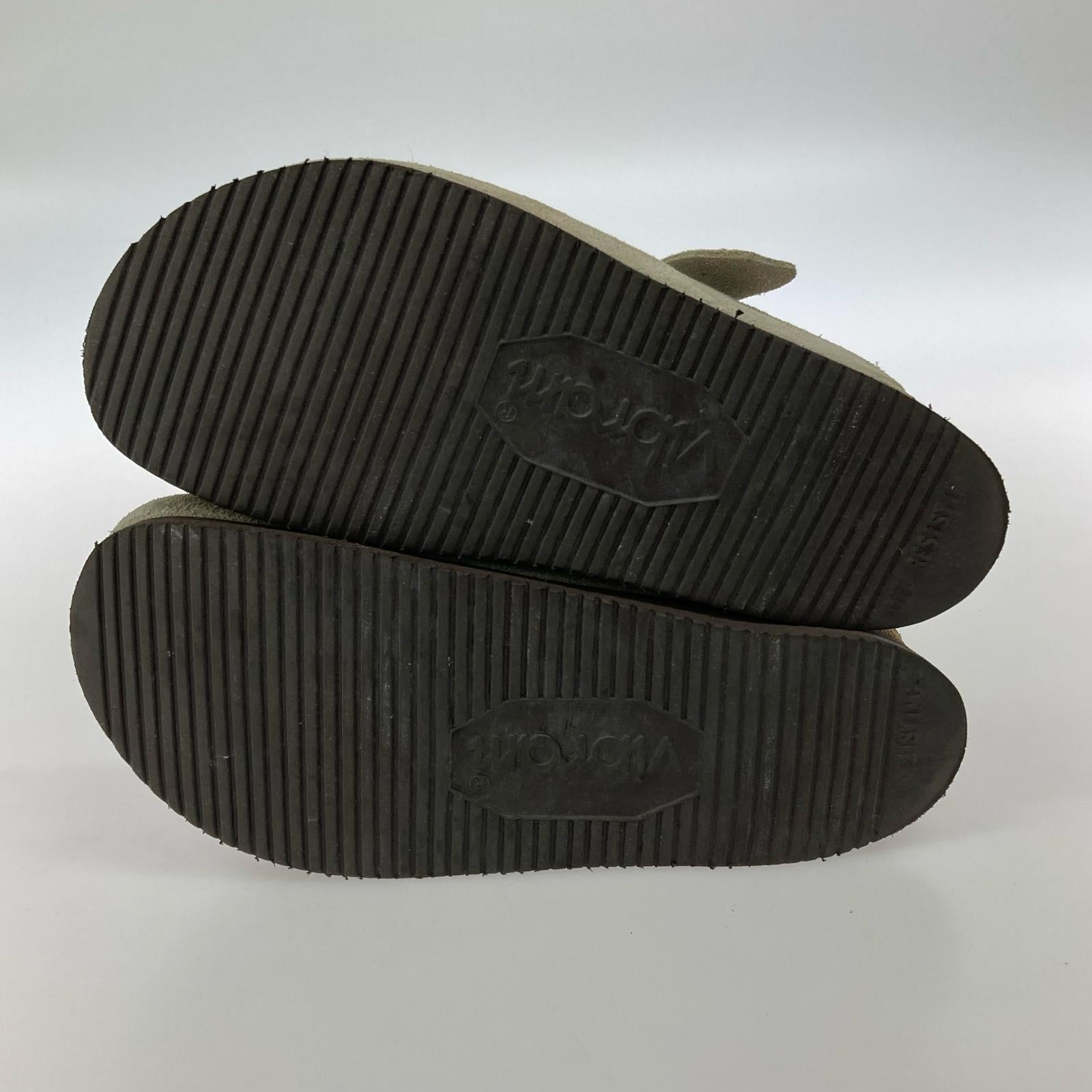 サンダル Boston VIBRAM スウェードクロッグ ベージュ (26.5) 26.5cm (US8 1/2 UK8 EU43) ベージュ