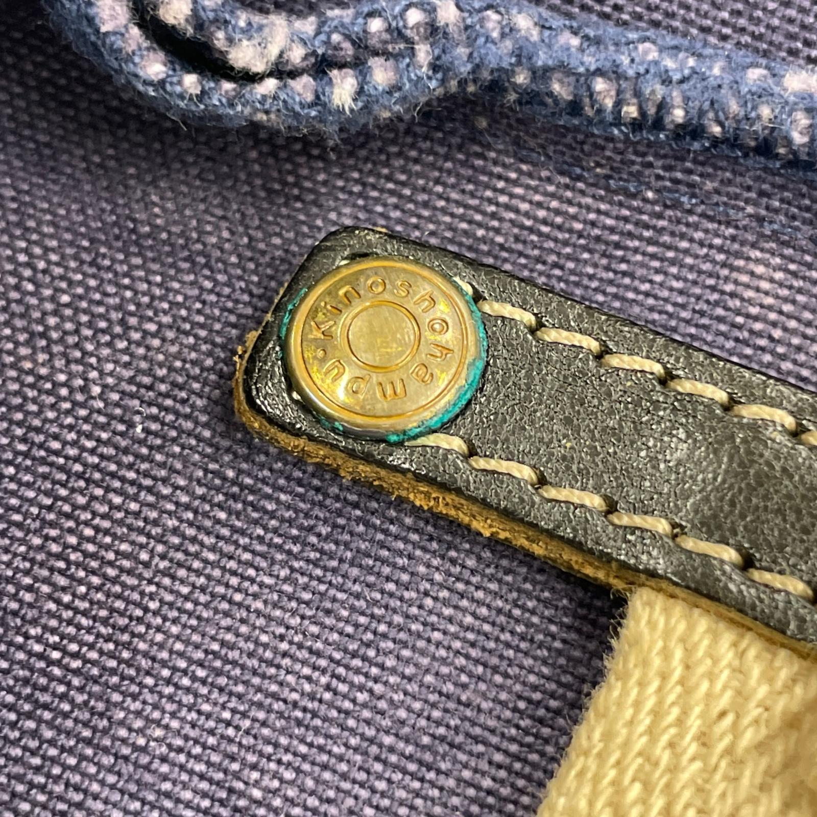 ジャケット レザーカバーオール NVY 36 ネイビー