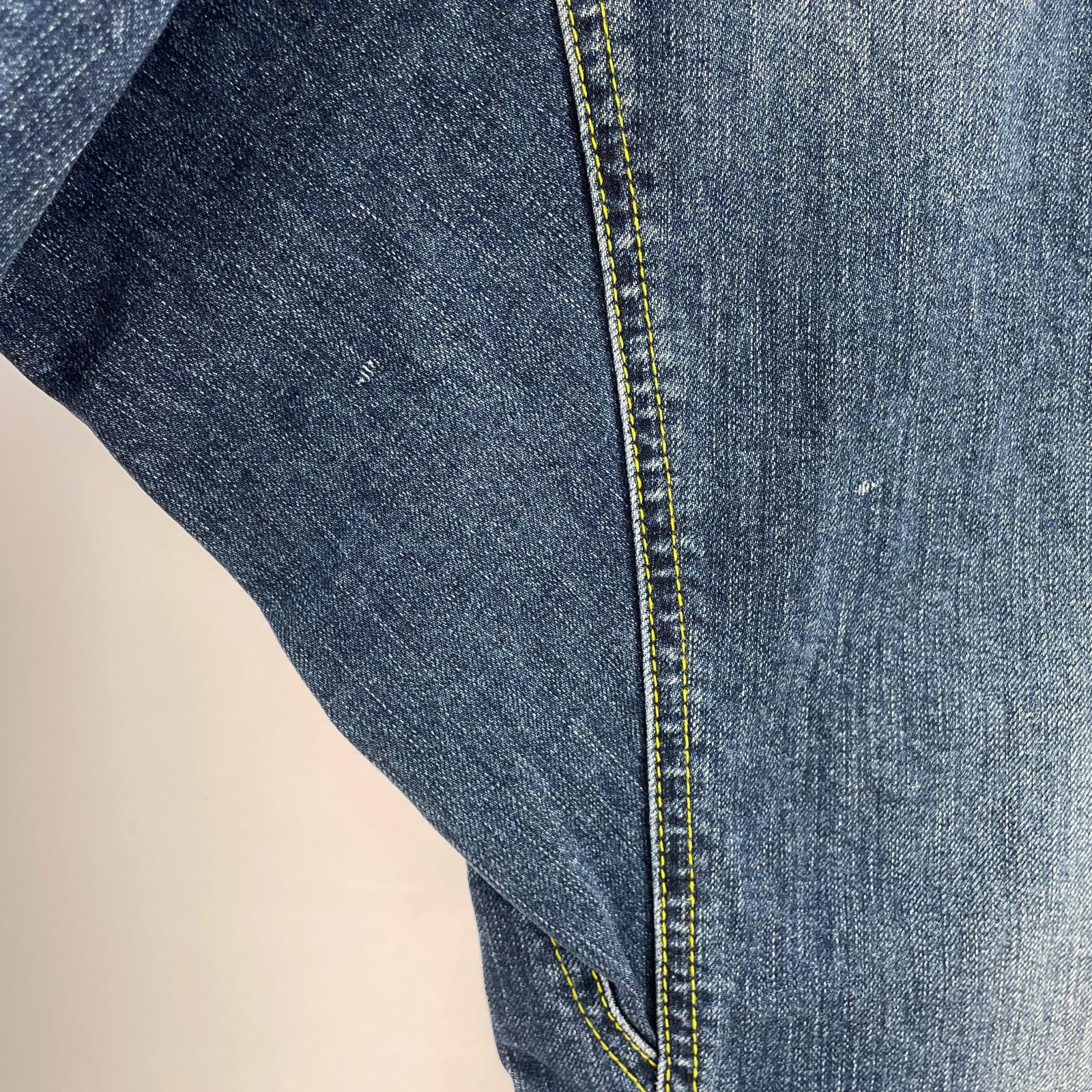 デニムパンツ サルエルデニムパンツ S ブルー