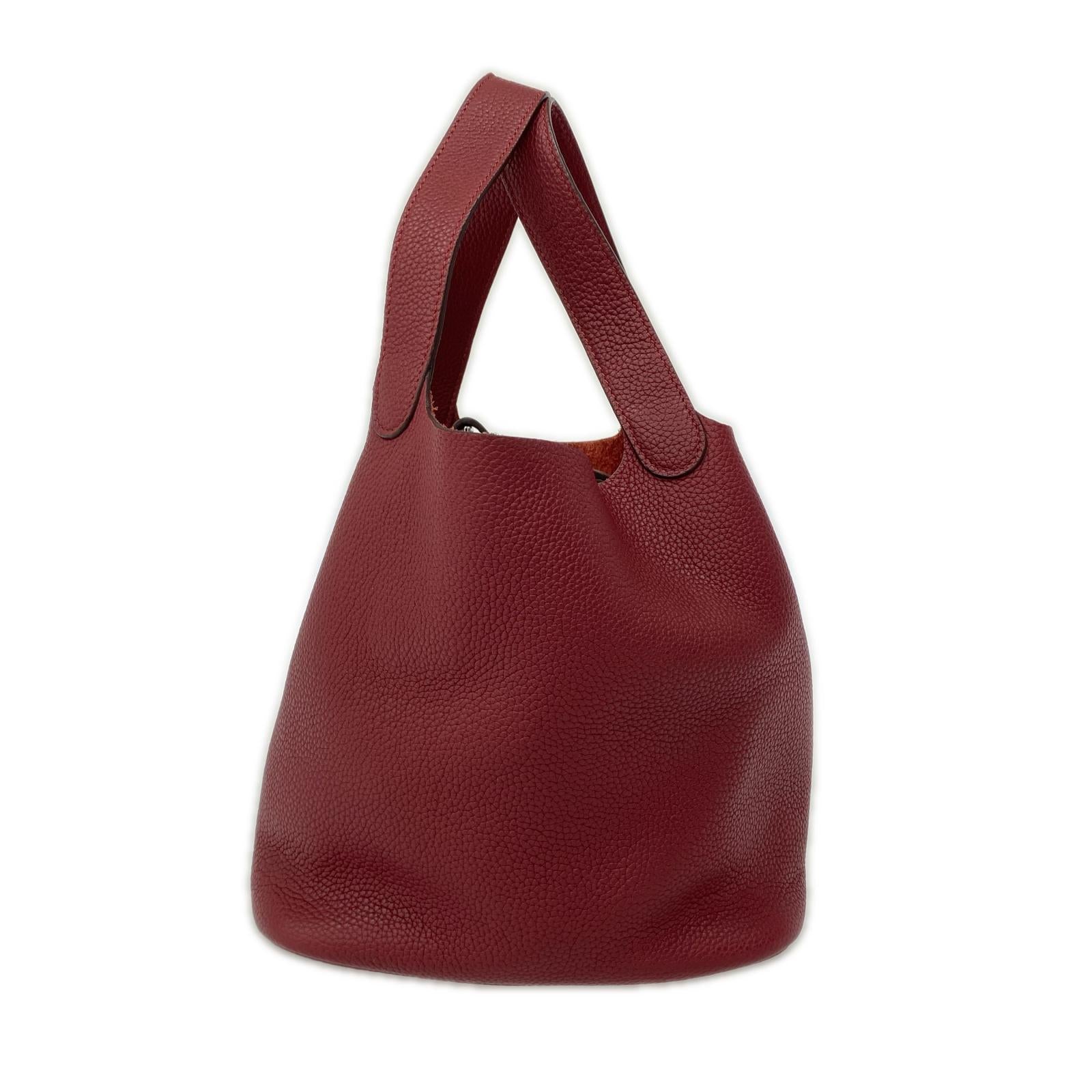 ハンドバッグ CESARE PACIOTTI 4US 4U aki& レザー ハンドバッグ 赤 レッド