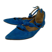 シューズ Aquazzura 青(36) 38 ブルー