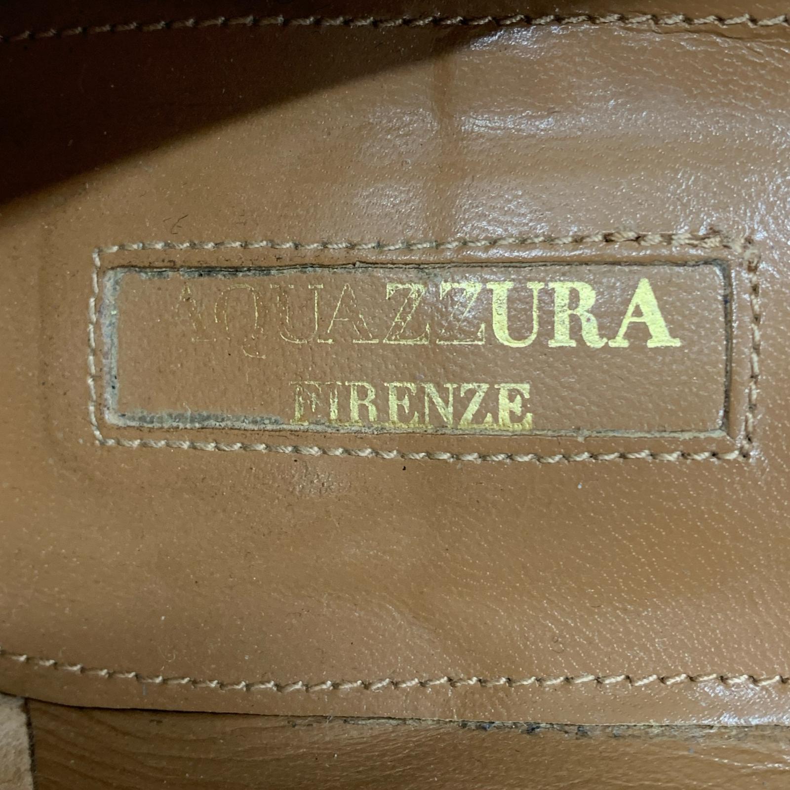 シューズ Aquazzura 青(36) 38 ブルー