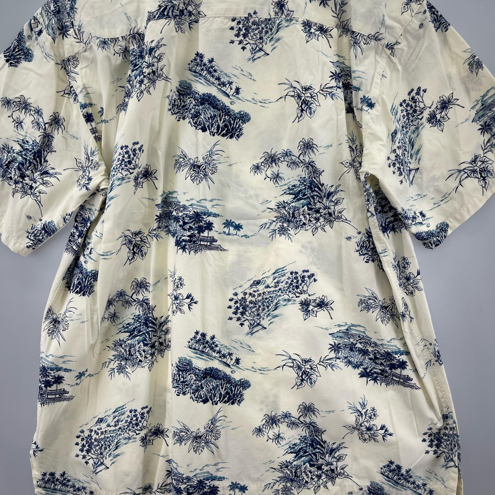 半袖シャツ PAIKAJI Cotton Aloha Shirt L WHT L ホワイト