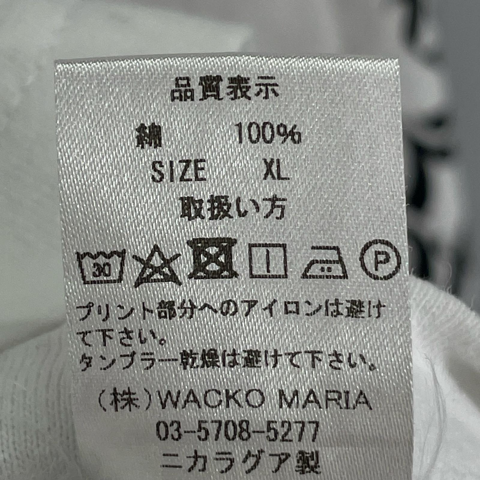長袖Tシャツ 袖プリント L/Sカットソー ホワイト ホワイト