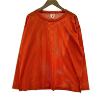 長袖Tシャツ メッシュ L/STee XS ORN オレンジ