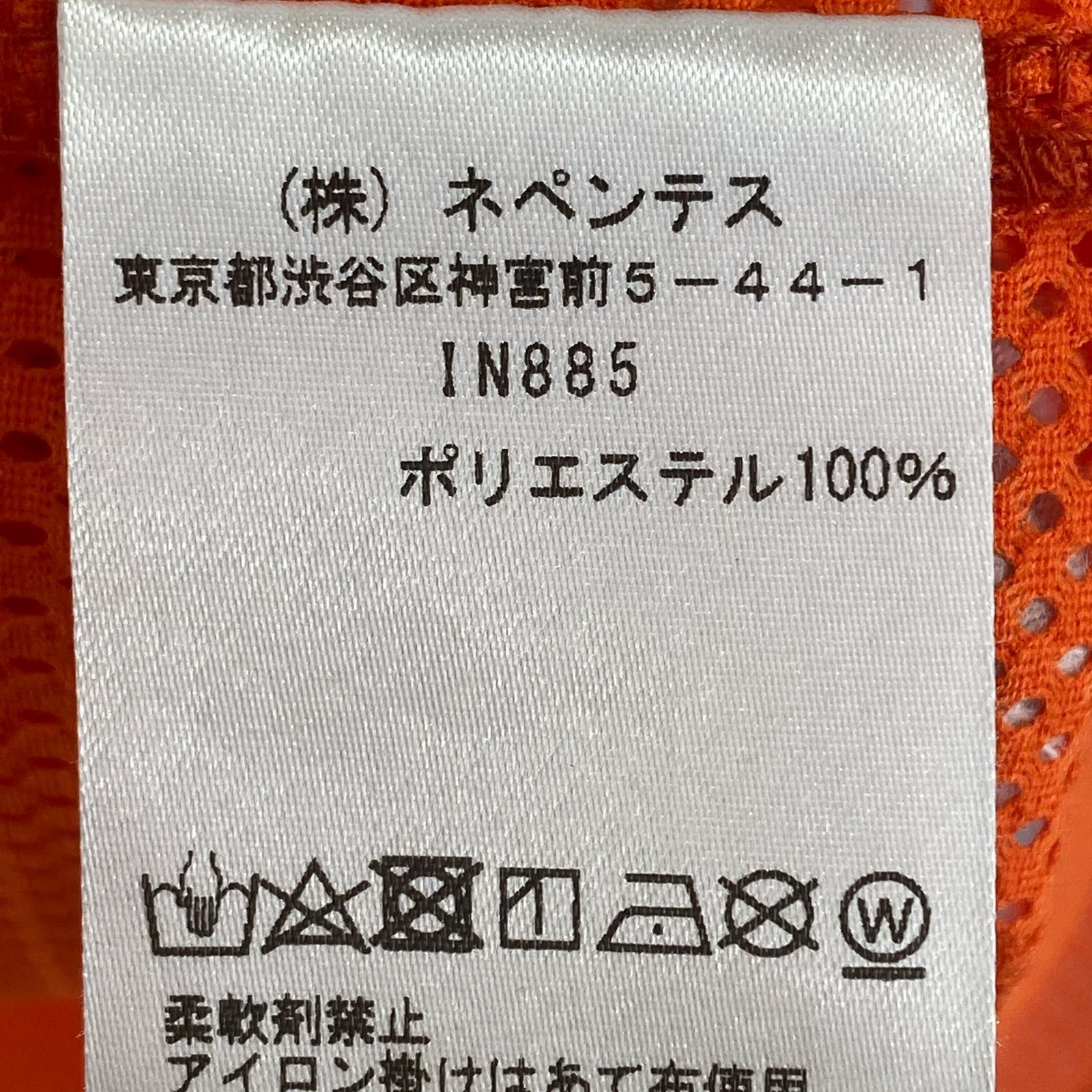 長袖Tシャツ メッシュ L/STee XS ORN オレンジ