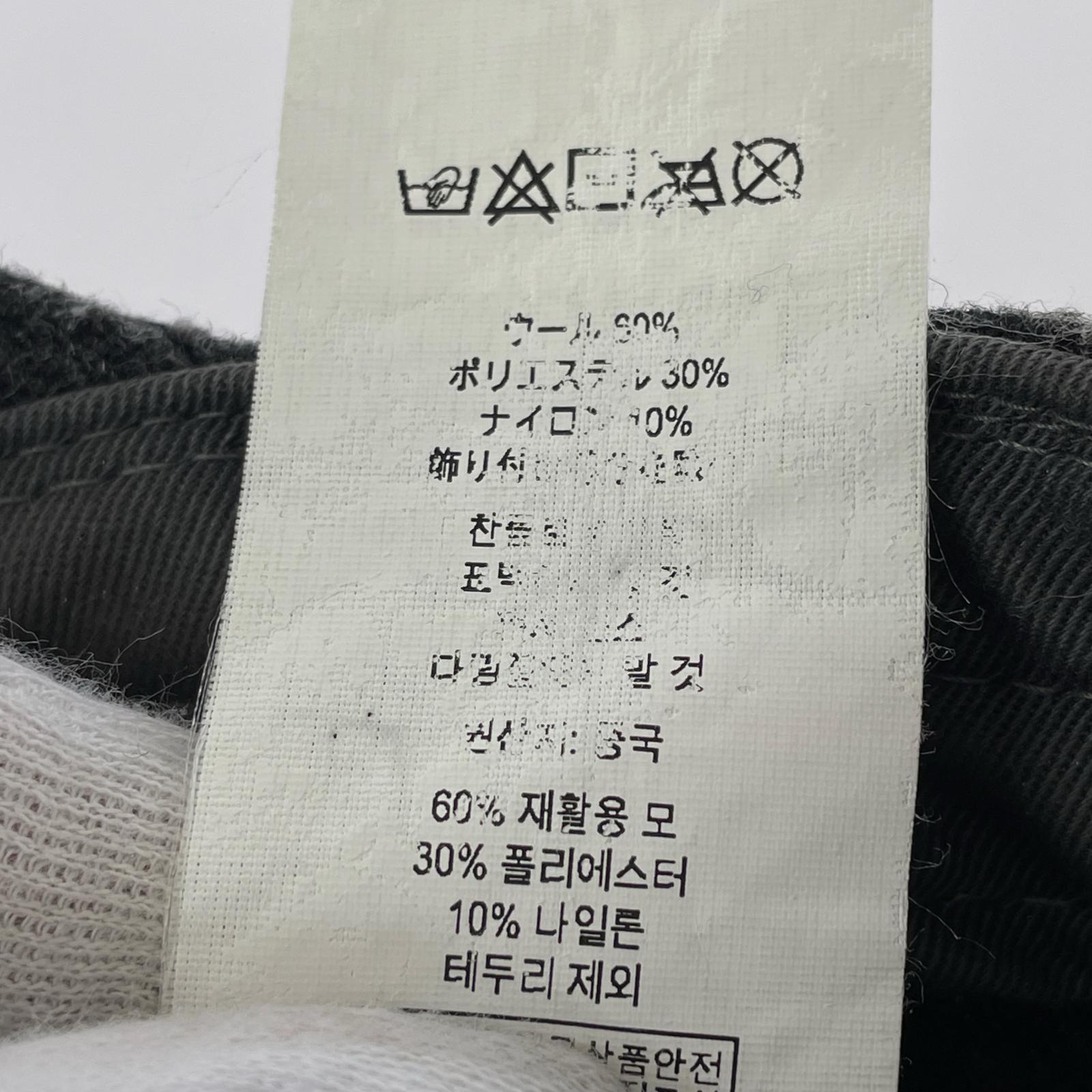 キャップ ウール ジェットキャップ グレー