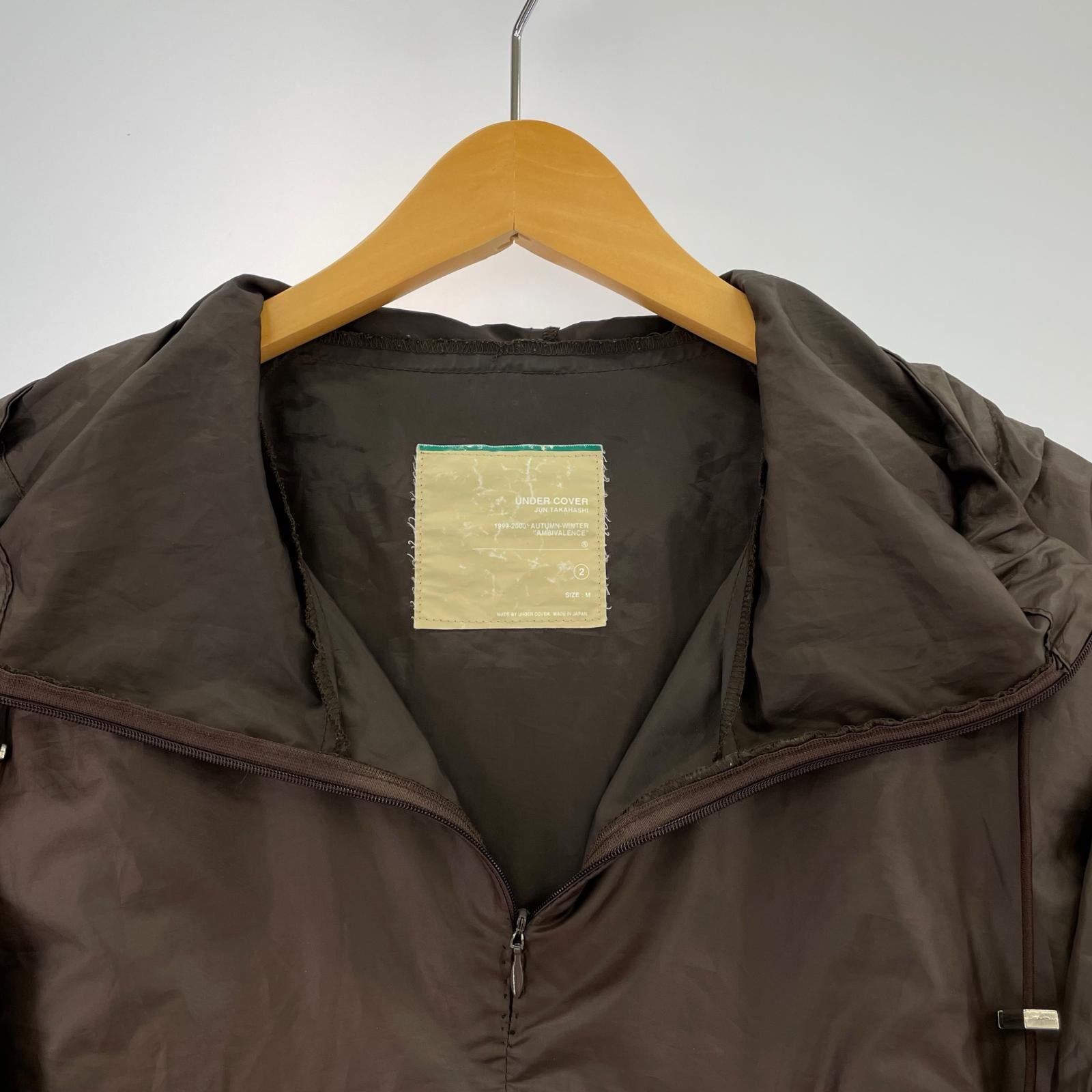 パーカー 99AW AMBIVALENCE期 アノラックパーカ BWN M 2 ブラウン