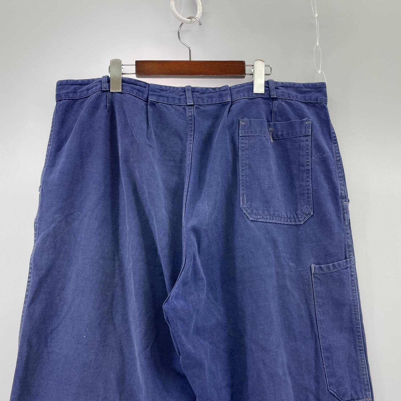 パンツ 40-50s ユーロ VULCAIN ワークパンツ BLU ブルー
