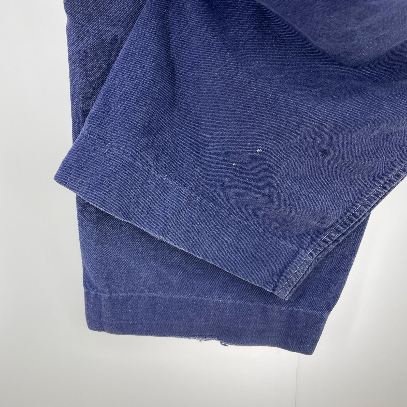 パンツ 40-50s ユーロ VULCAIN ワークパンツ BLU ブルー