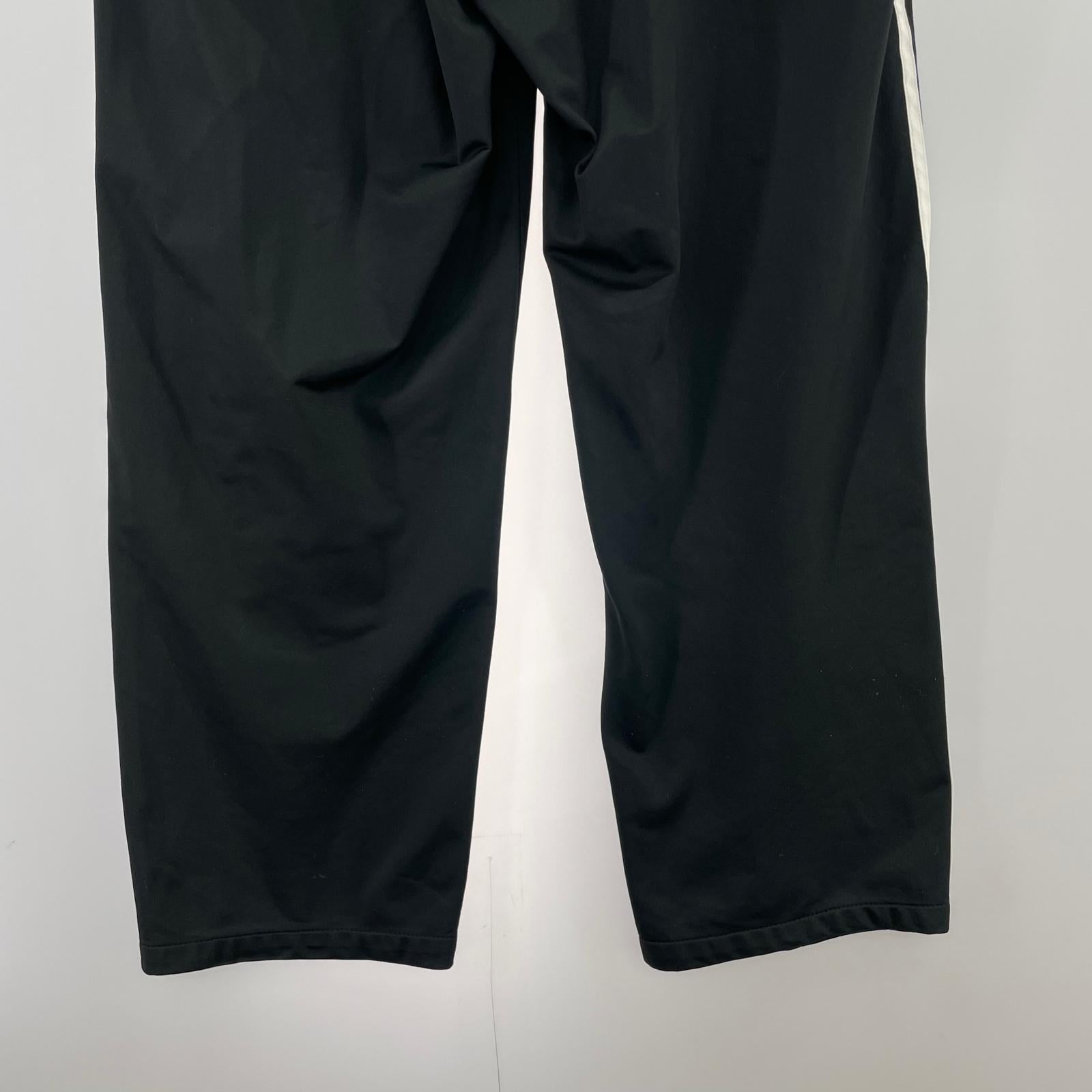 パンツ 80-90s トレフォイル 万国旗タグ トラックパンツ BLK L L ブラック
