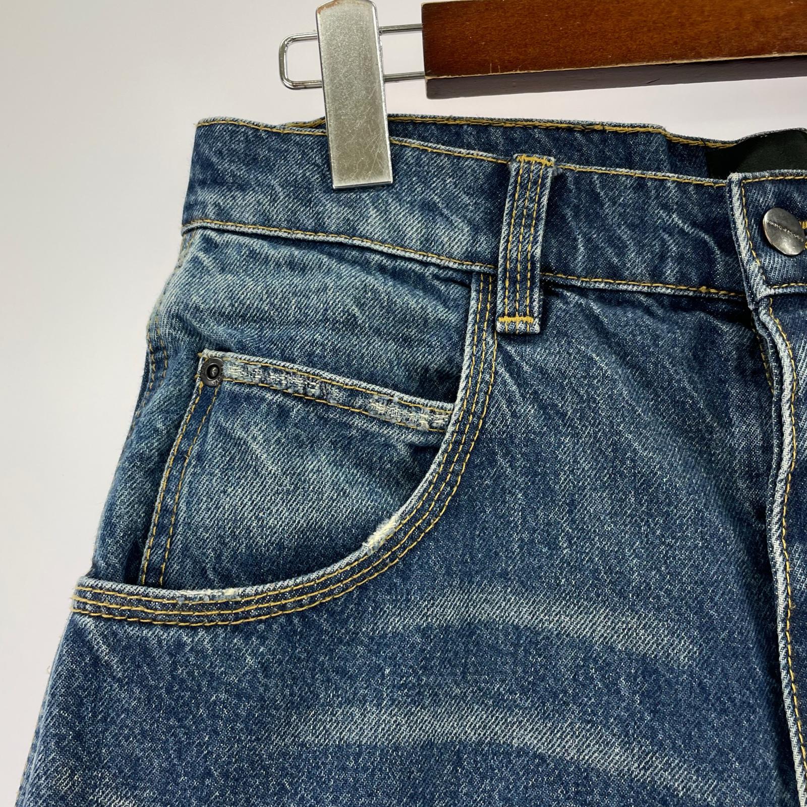 デニムパンツ オーバーサイズペインターデニム (26) 26 ブルー