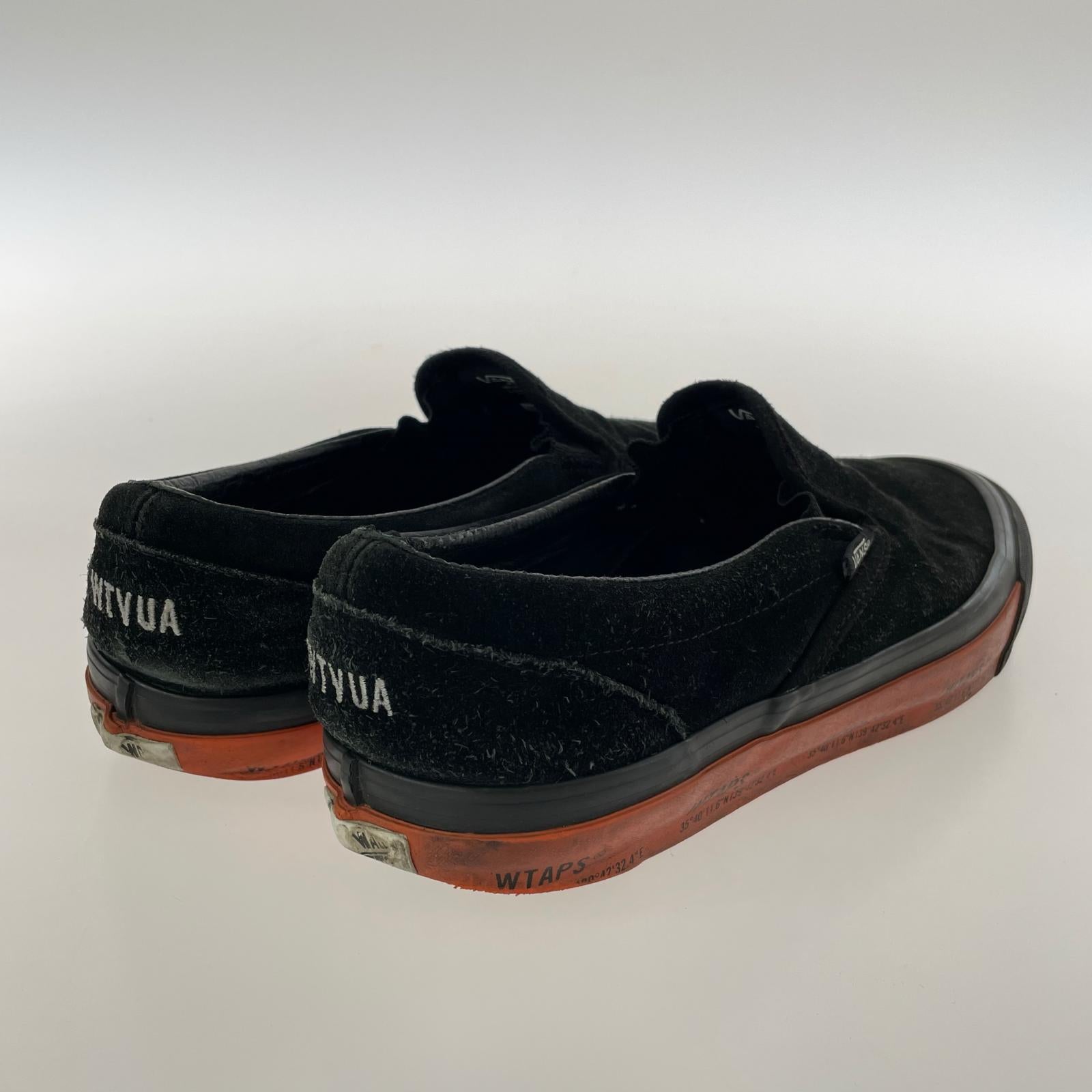 スニーカー ×VANS スリッポン BLK 28.5cm 28.5cm (US10 1/2 UK10 EU47) ブラック