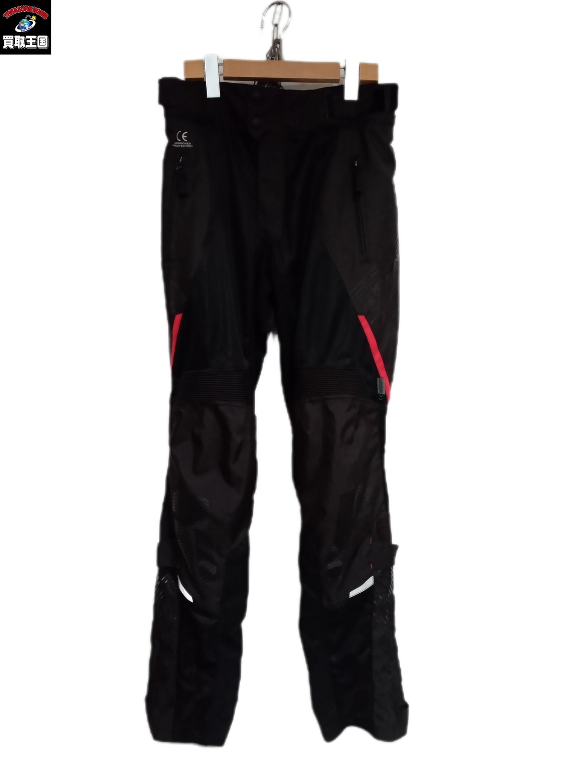 KOMINE ライディングパンツ 黒 スポーツ用品