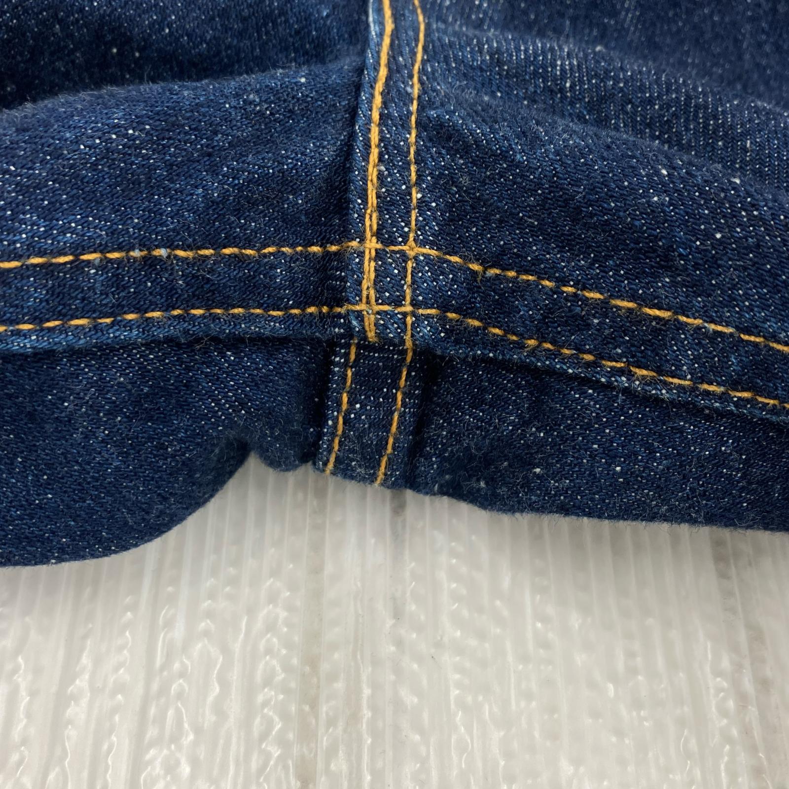 デニムパンツ 00s 646 オレンジタブ ベルボトム W30 L33 30 ネイビー