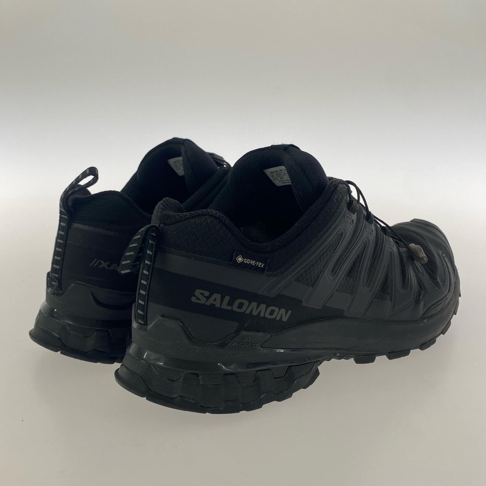 スニーカー SALOMON XA PRO 3D V9 WIDE GORE-TEX 黒 28 28cm (US10 UK9 1/2 EU46) ブラック