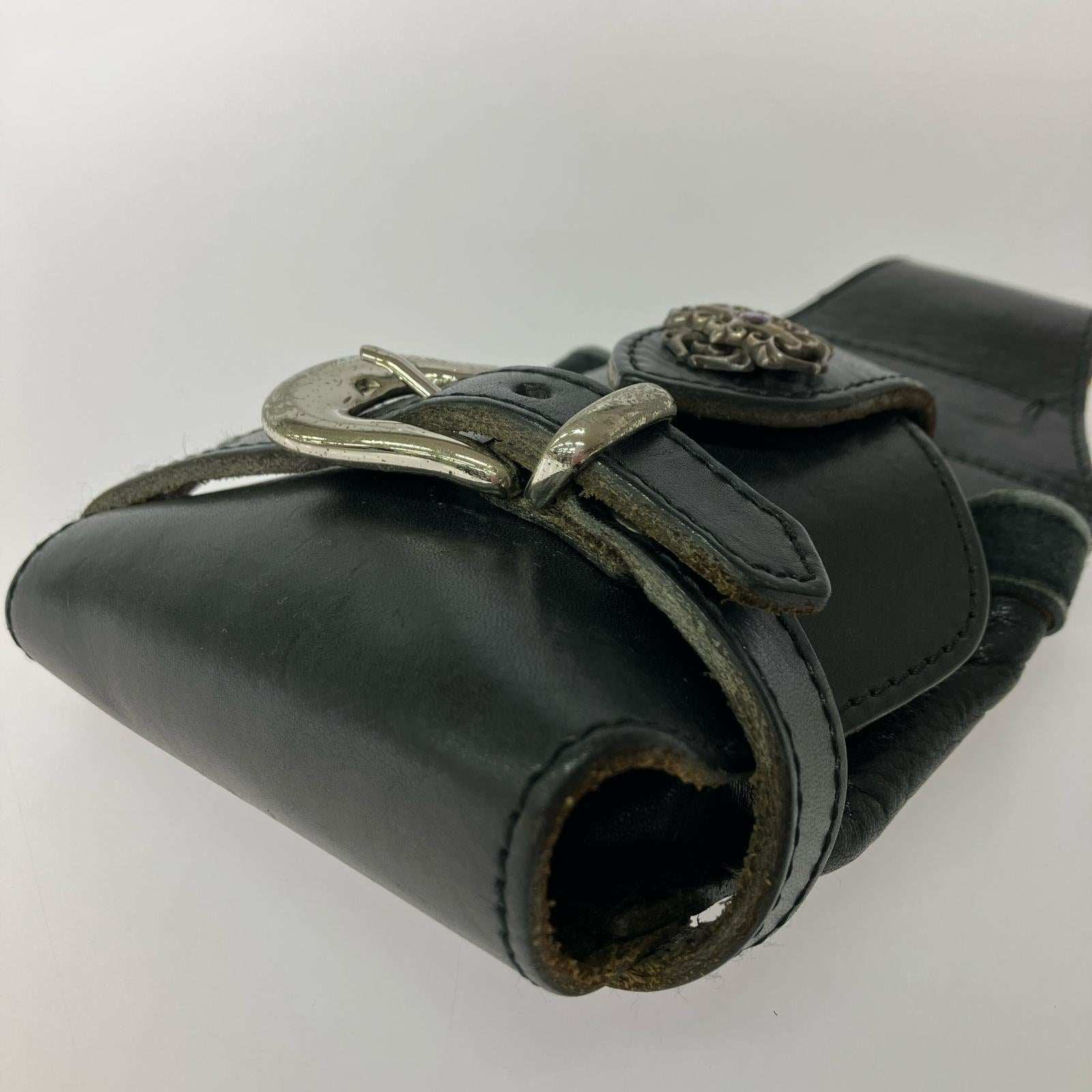 その他バッグ ALZUNI レザーコンチョ 黒 ブラック