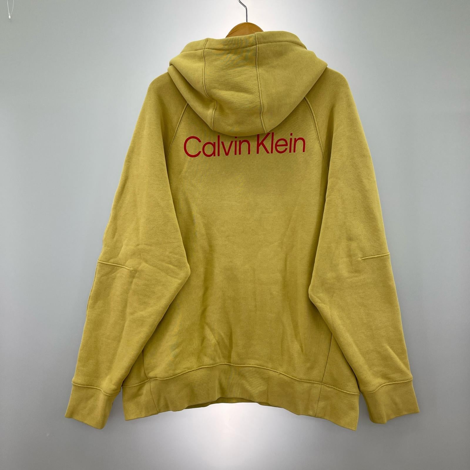 パーカー CK Standards LS TERRY EMBC HOODIE/L L イエロー