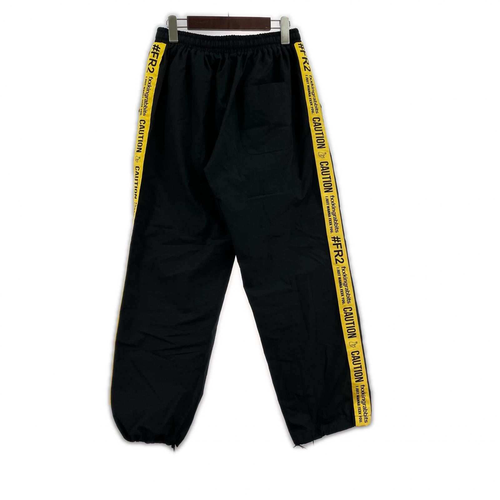 パンツ ナイロントラックパンツ 黒 ? L ブラック
