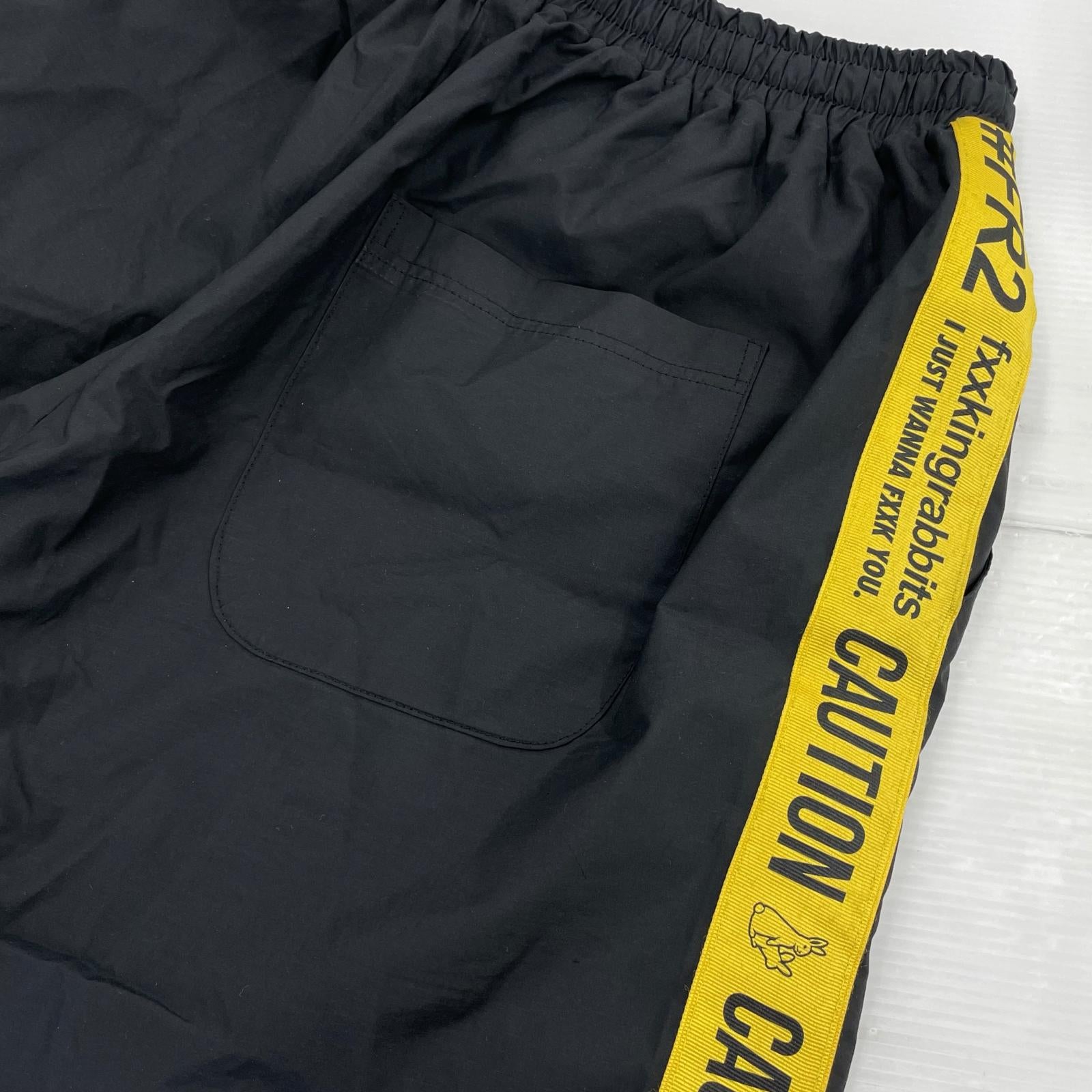 パンツ ナイロントラックパンツ 黒 ? L ブラック