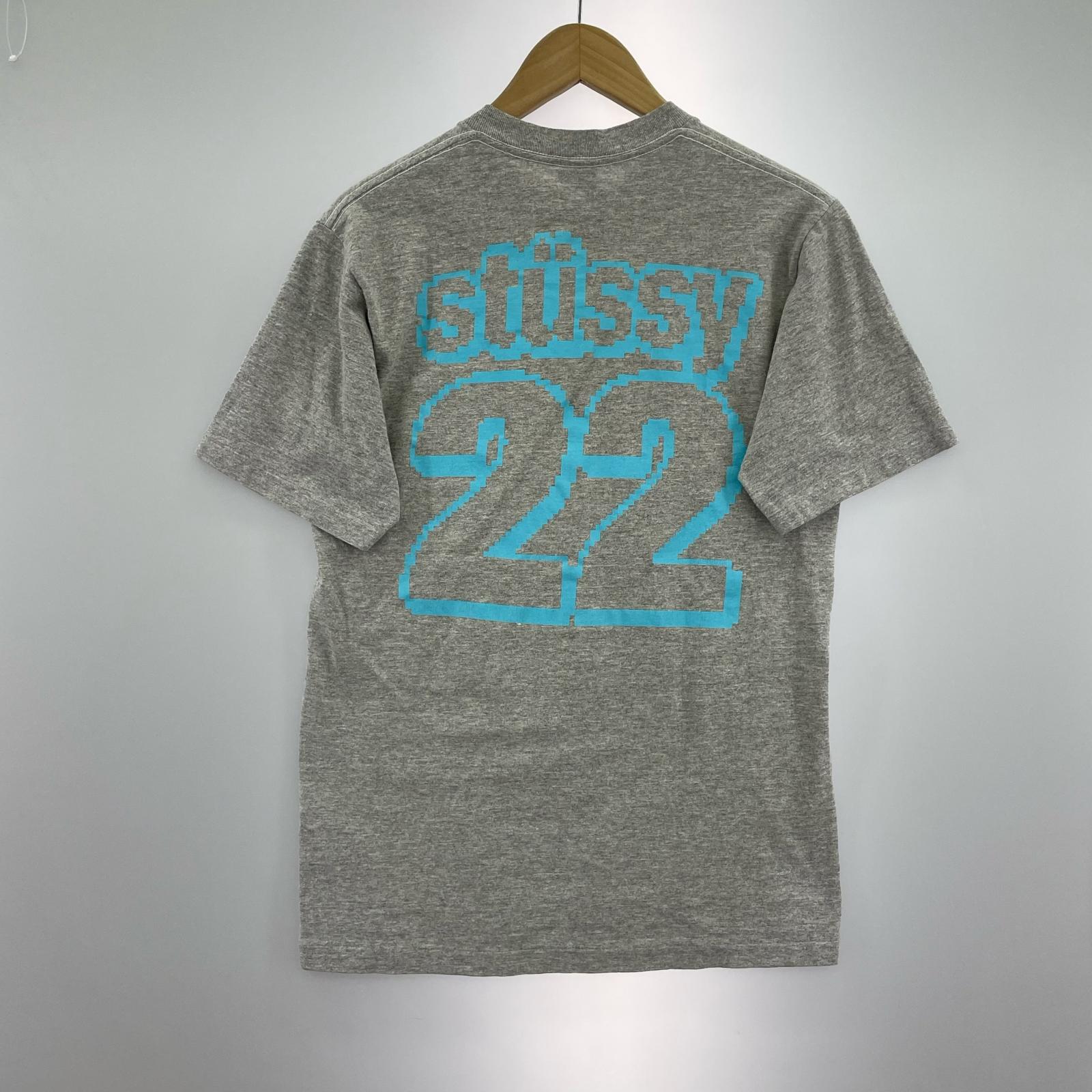 半袖Tシャツ 00s プリントT S S グレー
