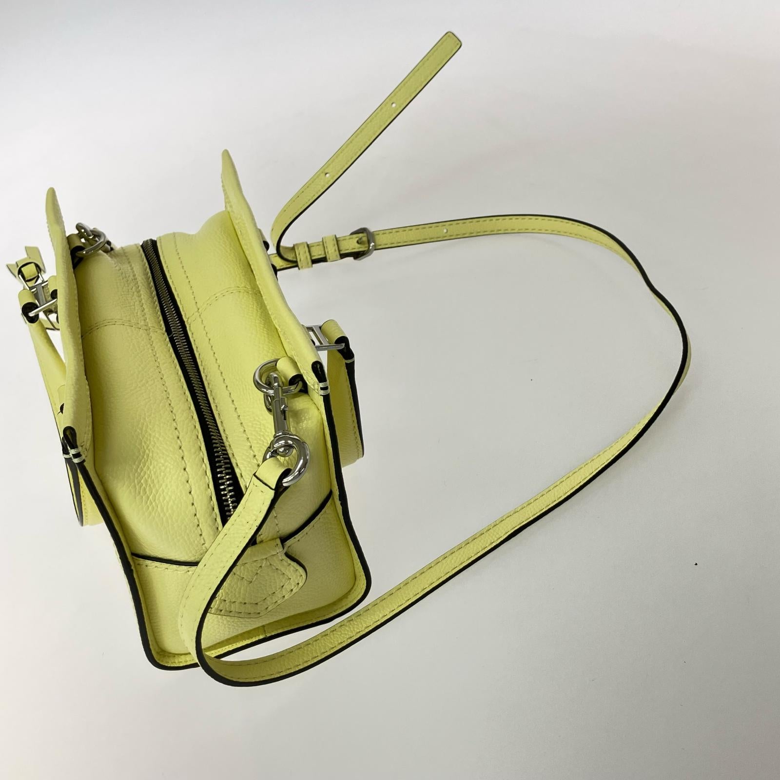ショルダーバッグ 2WAYミニクルーザー 黄 イエロー