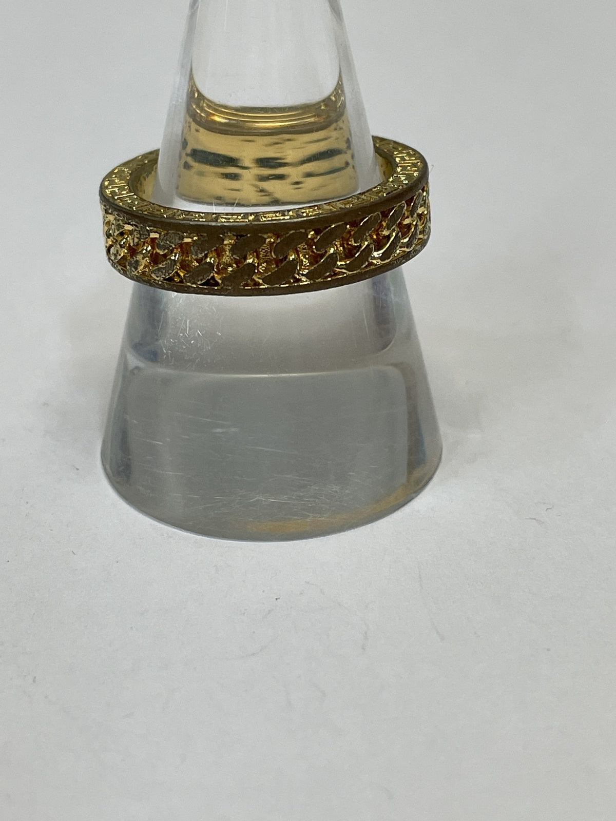 VERSACE ゴールドチェーンバンドリング #22
