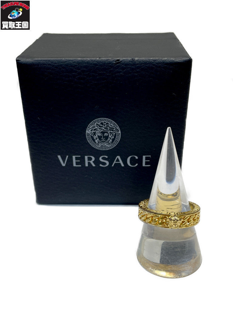 VERSACE ゴールドチェーンバンドリング #22