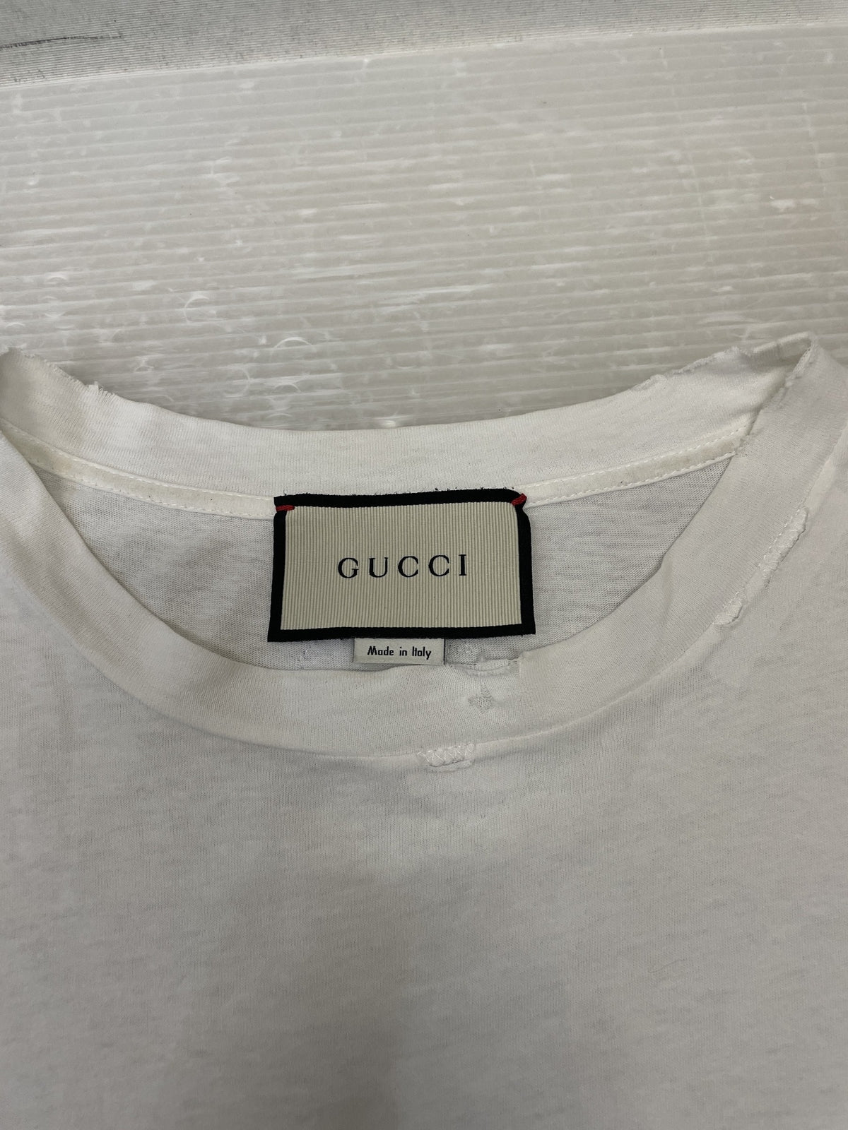 GUCCI ヴィンテージロゴTee S 白