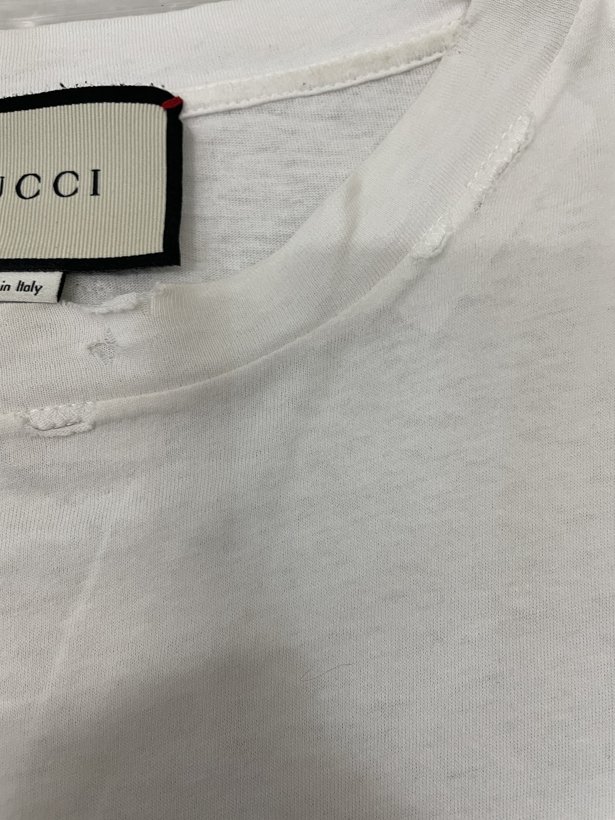 GUCCI ヴィンテージロゴTee S 白