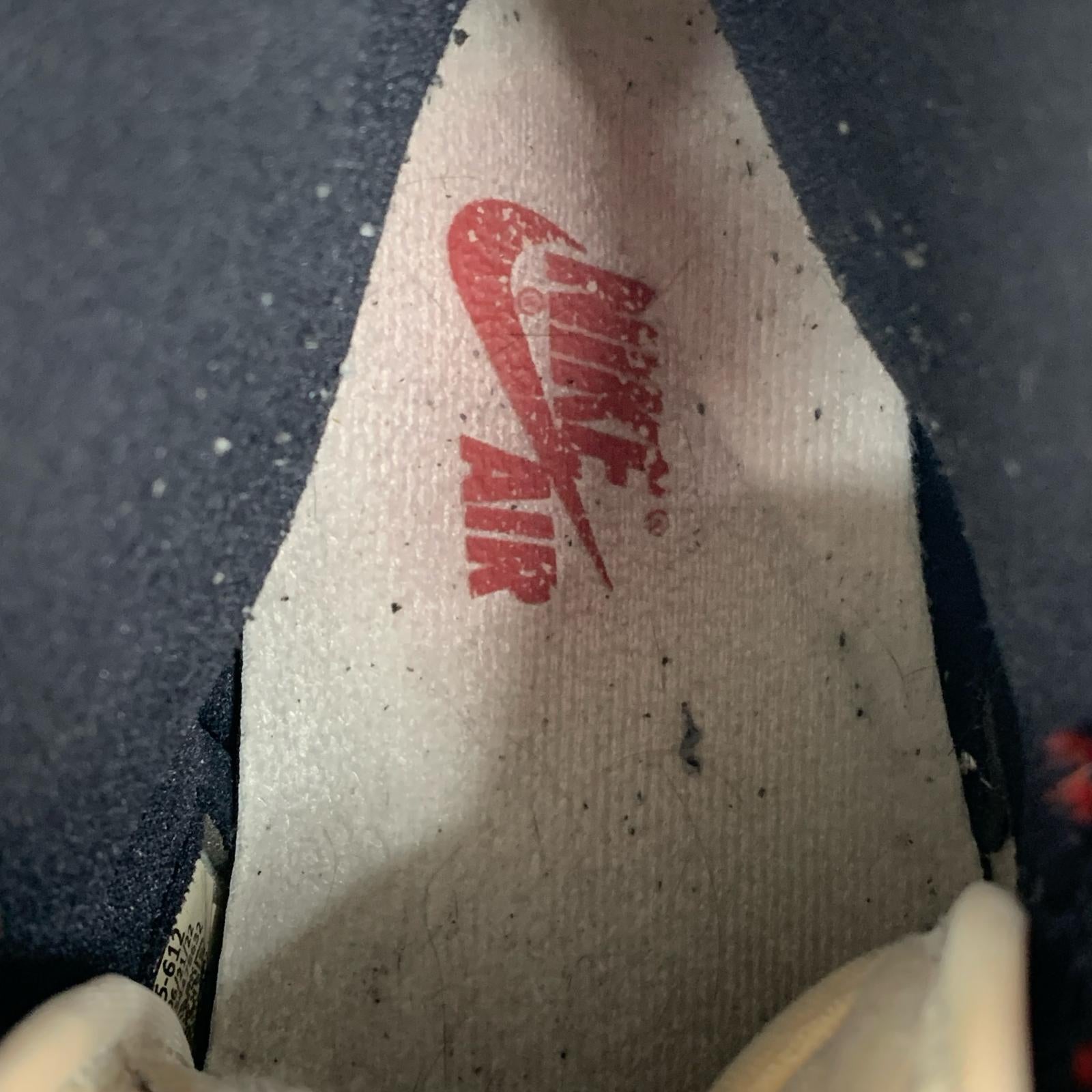 スニーカー AIR JORDAN 1 RETRO HIGH OG 赤白 (27.0) 27cm (US9 UK8 1/2 EU44)