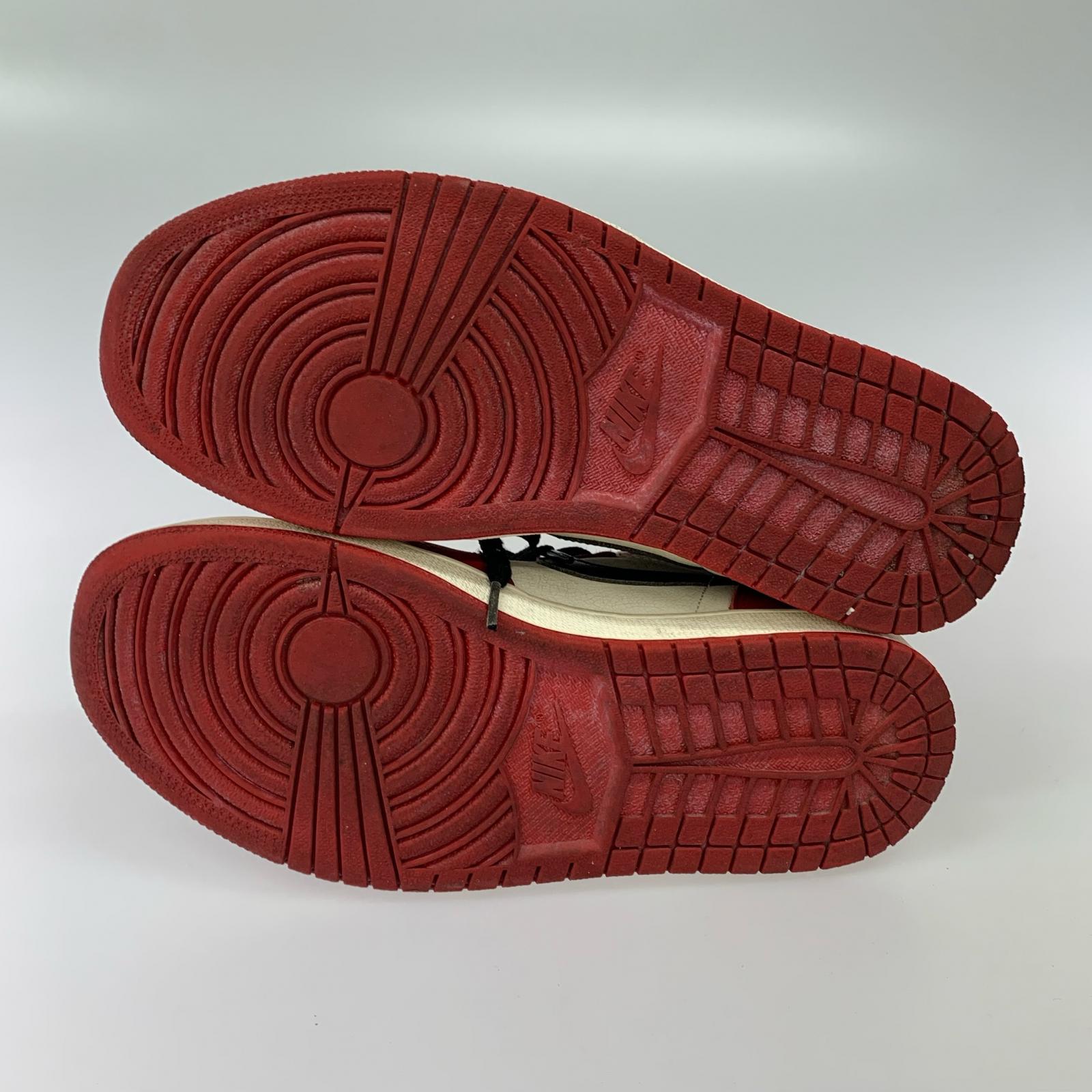 スニーカー AIR JORDAN 1 RETRO HIGH OG 赤白 (27.0) 27cm (US9 UK8 1/2 EU44)