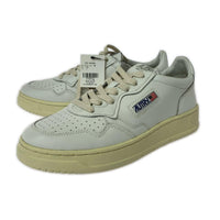 スニーカー AUTRY MEDALIST LOW WHITE レザースニーカー 40 白 40 ホワイト