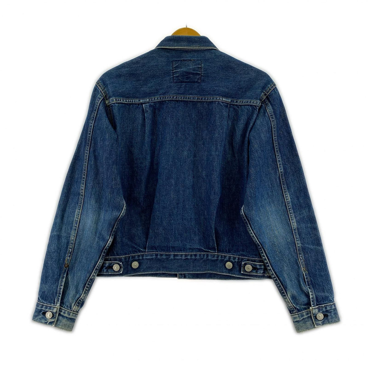 デニムジャケット Levi's 97年製 507 復刻 2nd BIGE デニムジャケット 38 38 ネイビー