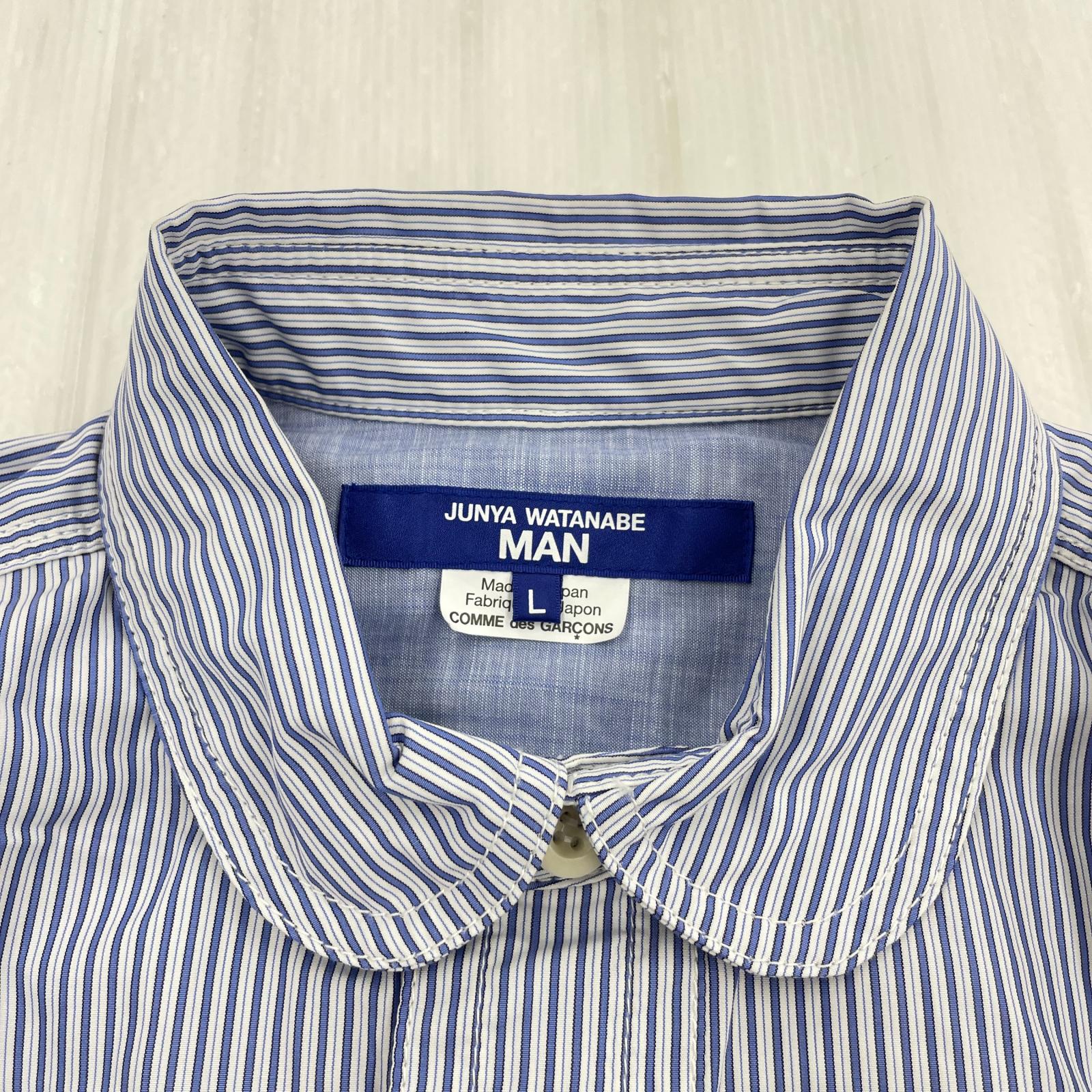 長袖シャツ 24ss リバーシブルマルチポケットシャツ L L