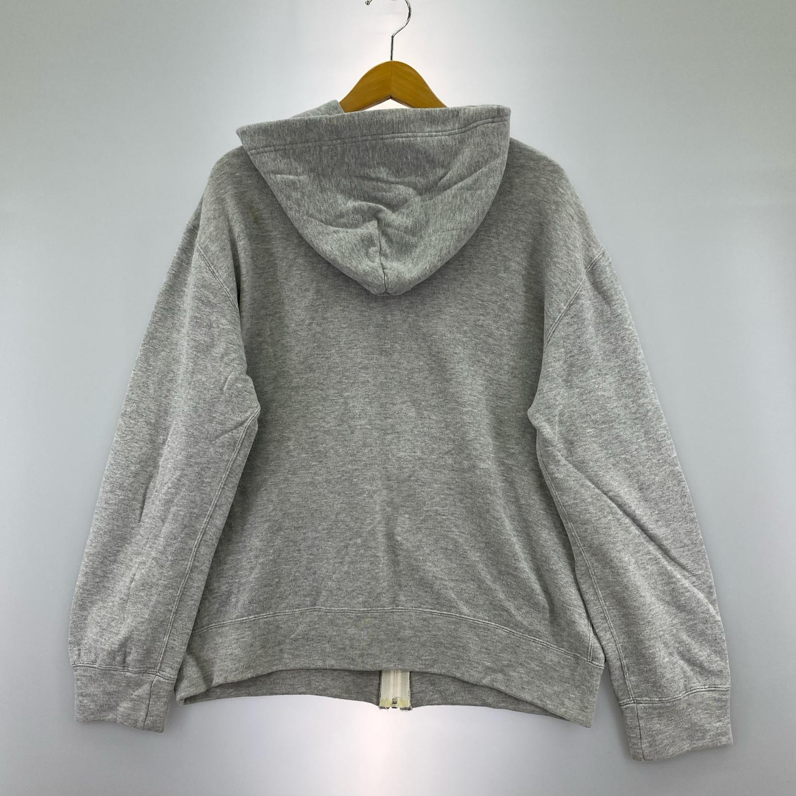 パーカー PLAY COMME des GARCONS ハート刺繍 ジップパーカー L グレー L グレー