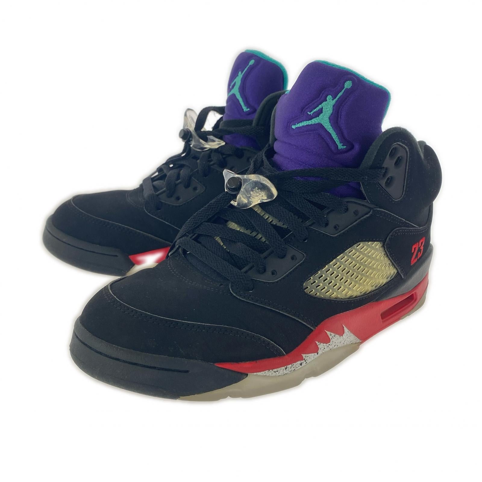 スニーカー NIKE Air Jordan 5 Retro Top 3 CZ1786-001 (27) 27cm (US9 UK8 1/2 EU44) ブラック