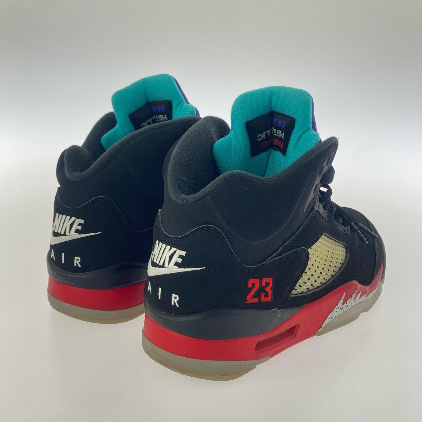 スニーカー NIKE Air Jordan 5 Retro Top 3 CZ1786-001 (27) 27cm (US9 UK8 1/2 EU44) ブラック