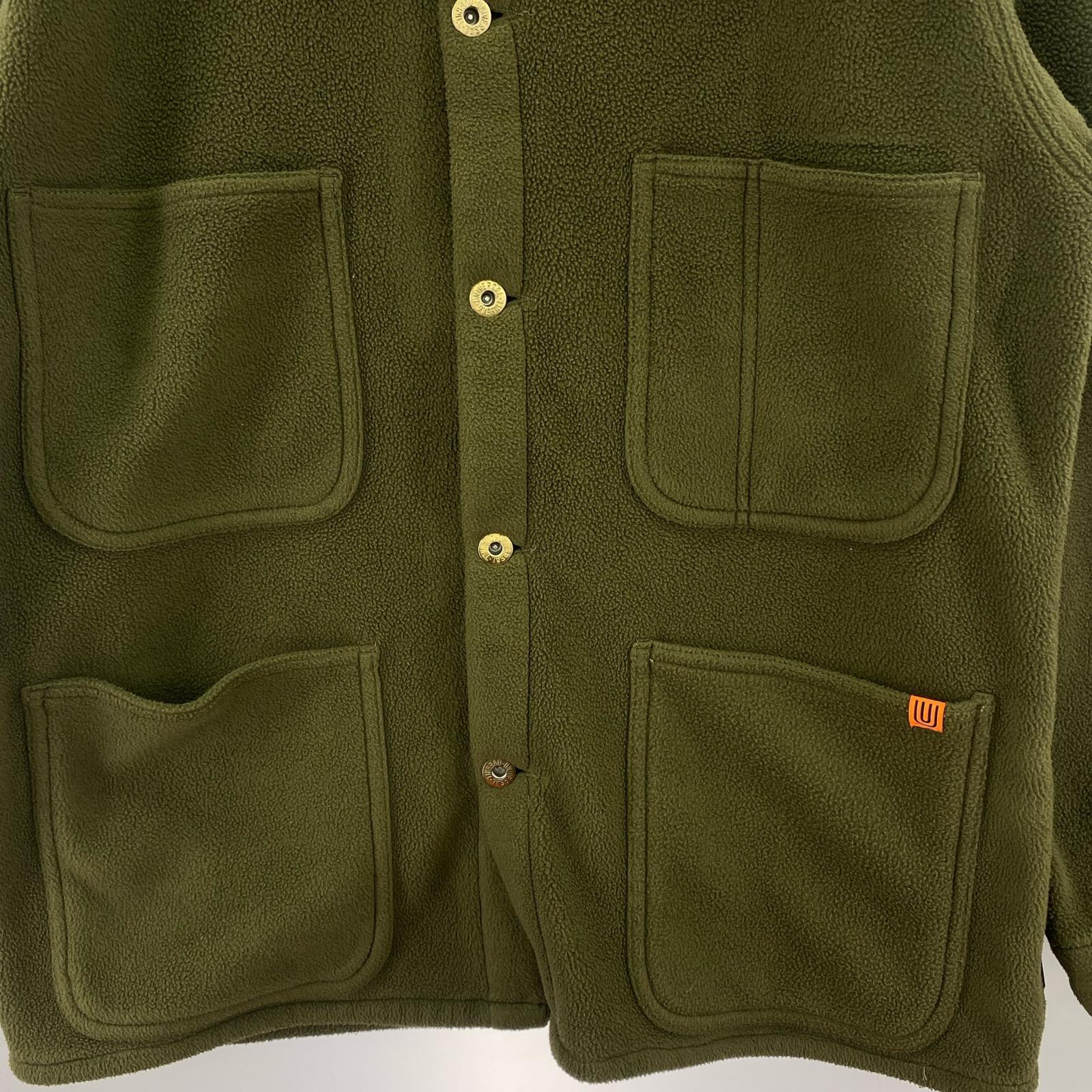 ジャケット フリース カバーオール 緑 M M