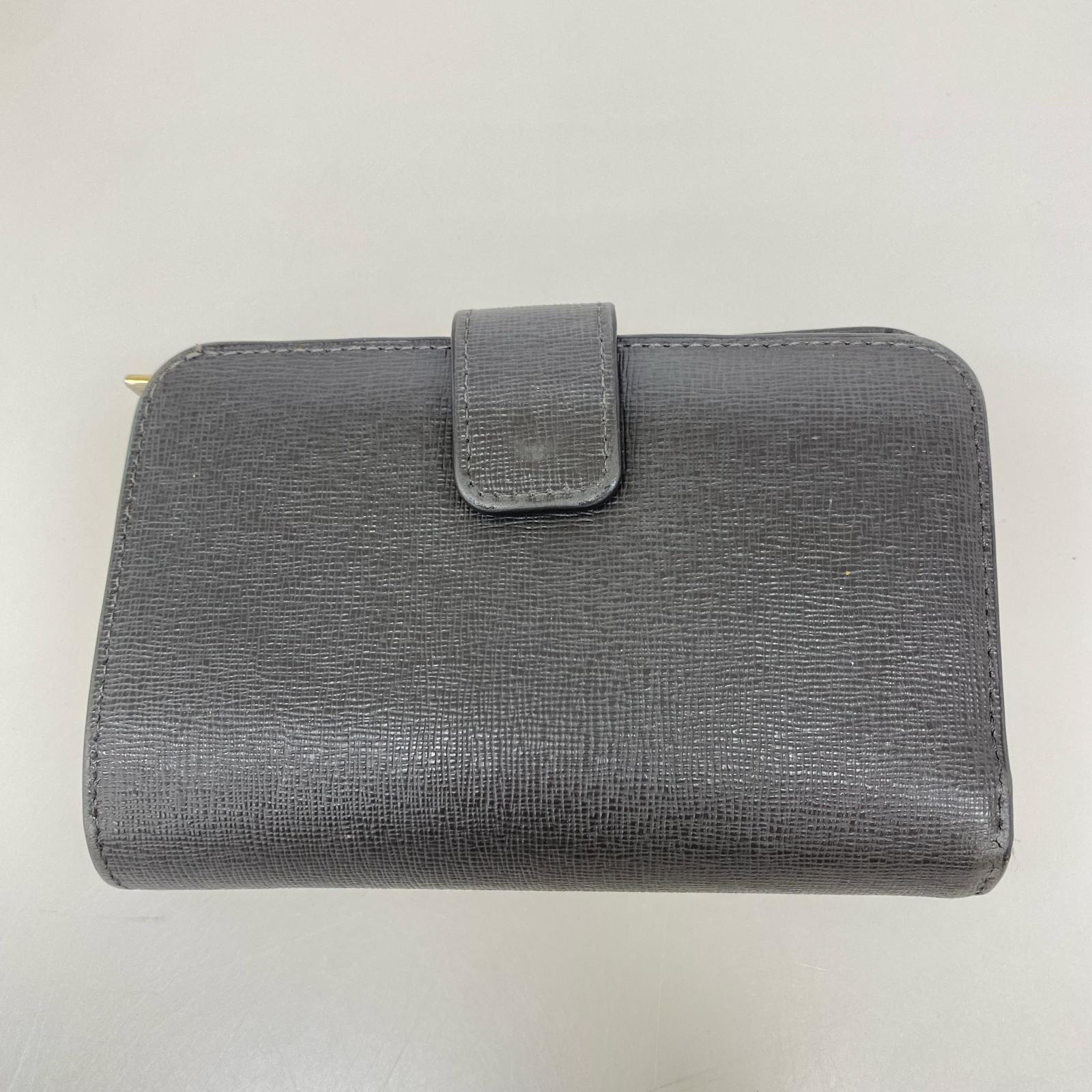 コンパクトウォレット BABYLON M 二つ折り財布 グレー グレー