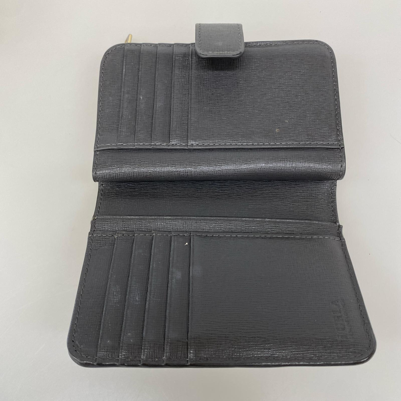 コンパクトウォレット BABYLON M 二つ折り財布 グレー グレー
