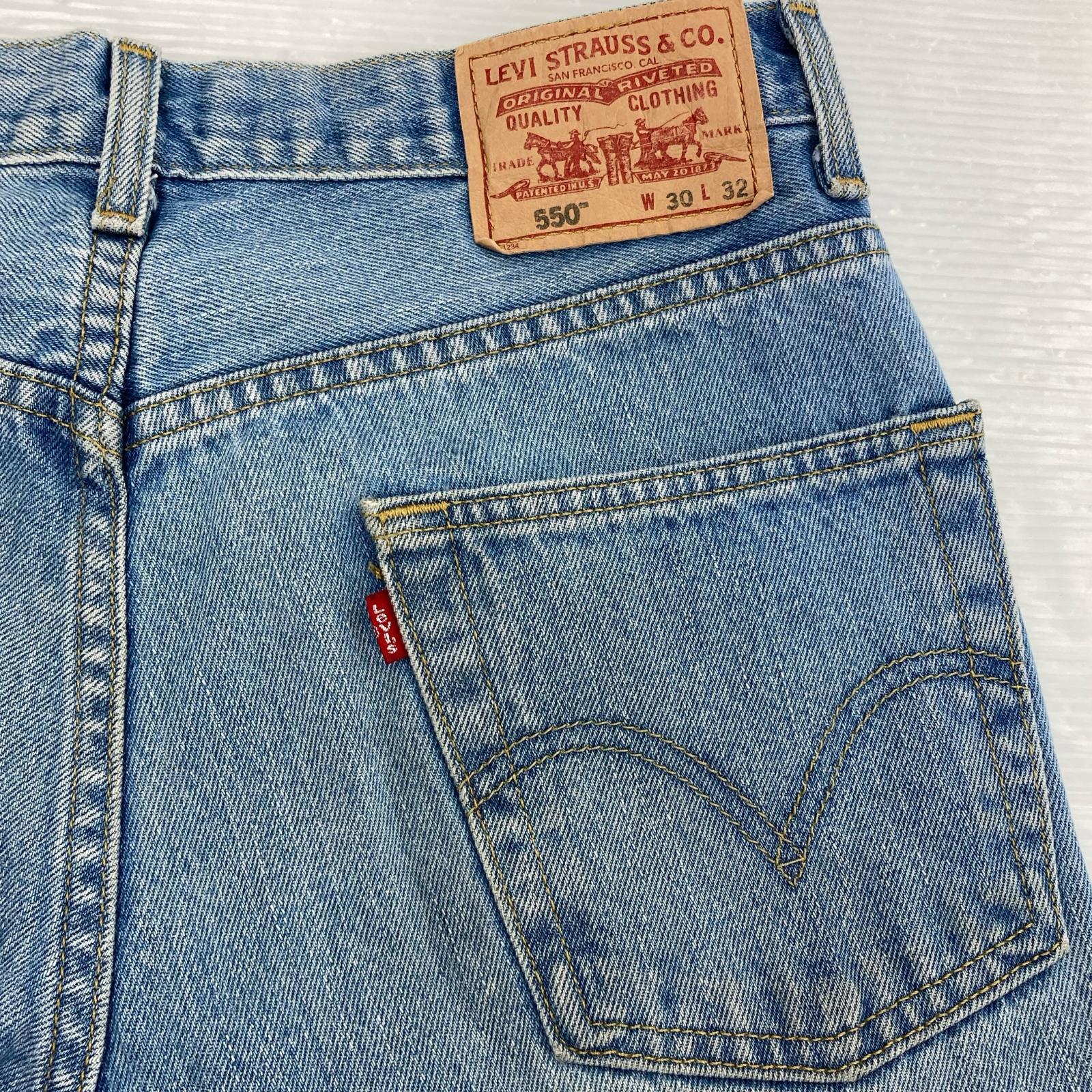 デニムパンツ Levi's RELAXED FIT 550 JEANS デニム ブルー