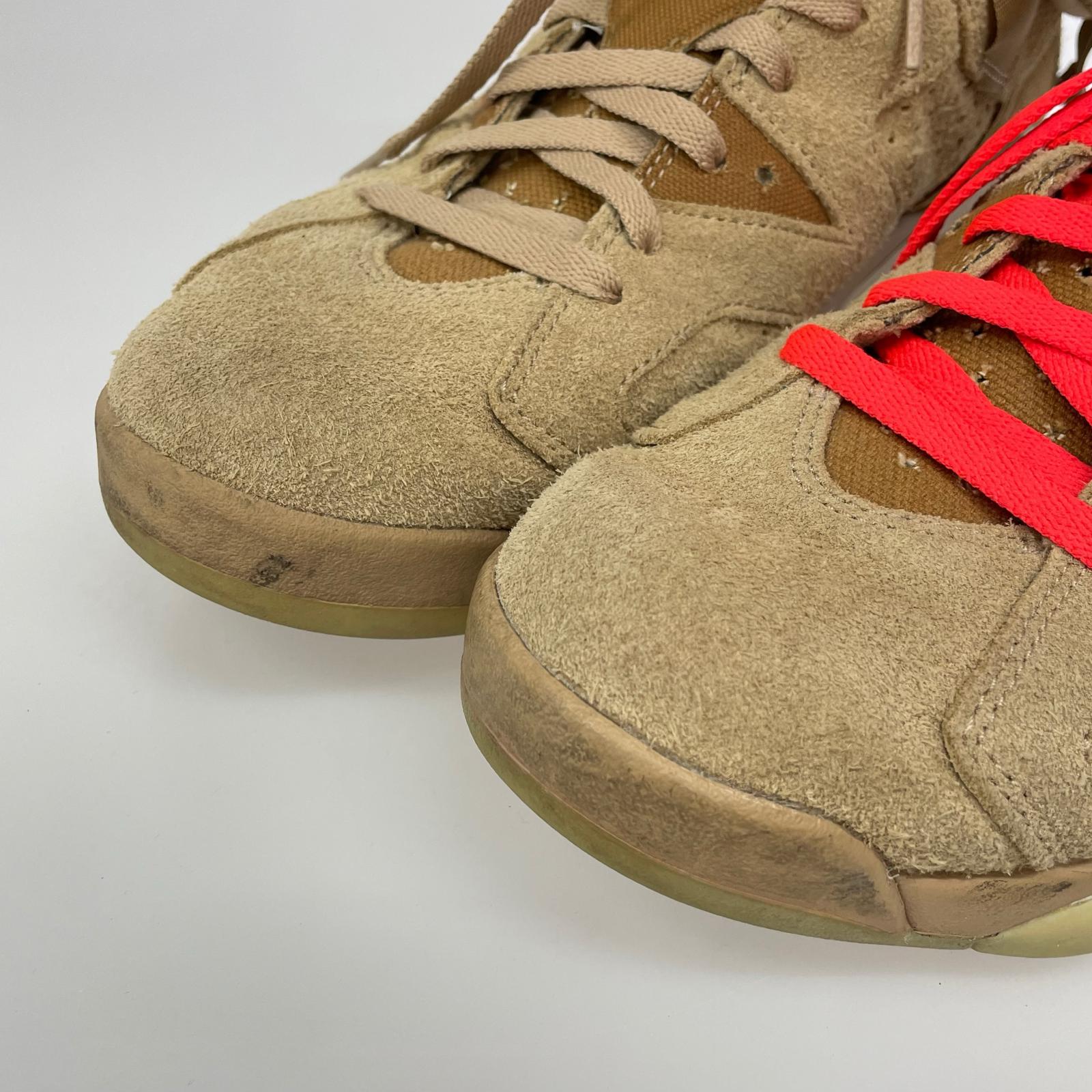 スニーカー AIR JORDAN 6 RETRO DH0690-200 28.5cm 28.5cm (US10 1/2 UK10 EU47) ブラウン