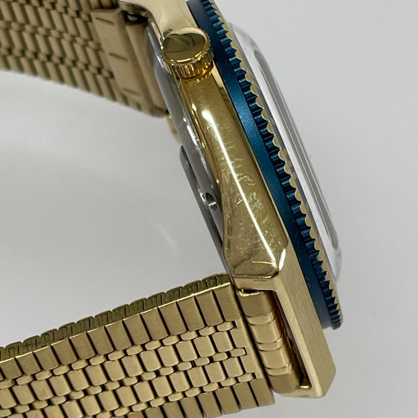 腕時計 TIMEX Q/クォーツ腕時計/アナログ/ステンレス/TW2U62000 ゴールド
